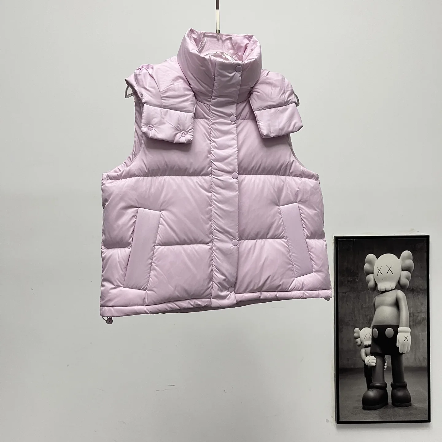 Wunder Puff Hooded Down Vest D36019023 — view 4