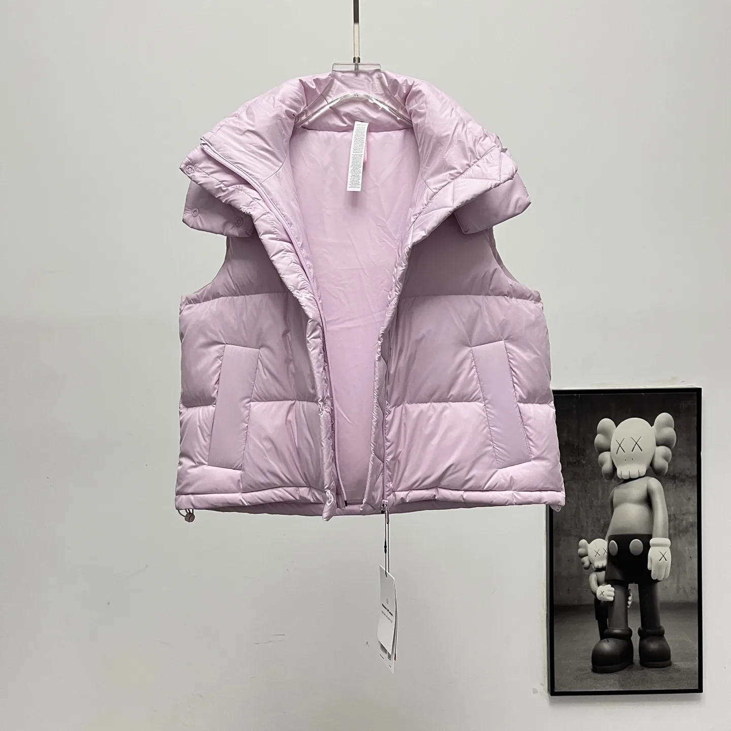 Wunder Puff Hooded Down Vest D36019023 — view 5