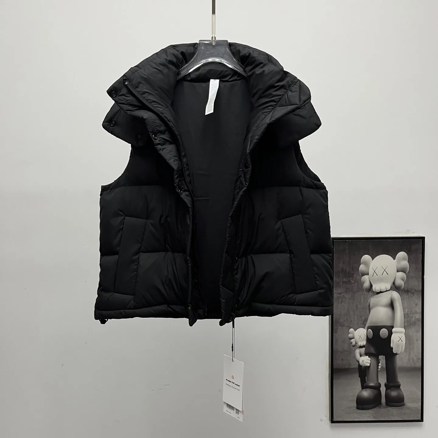 Wunder Puff Hooded Down Vest D36019020 — view 5