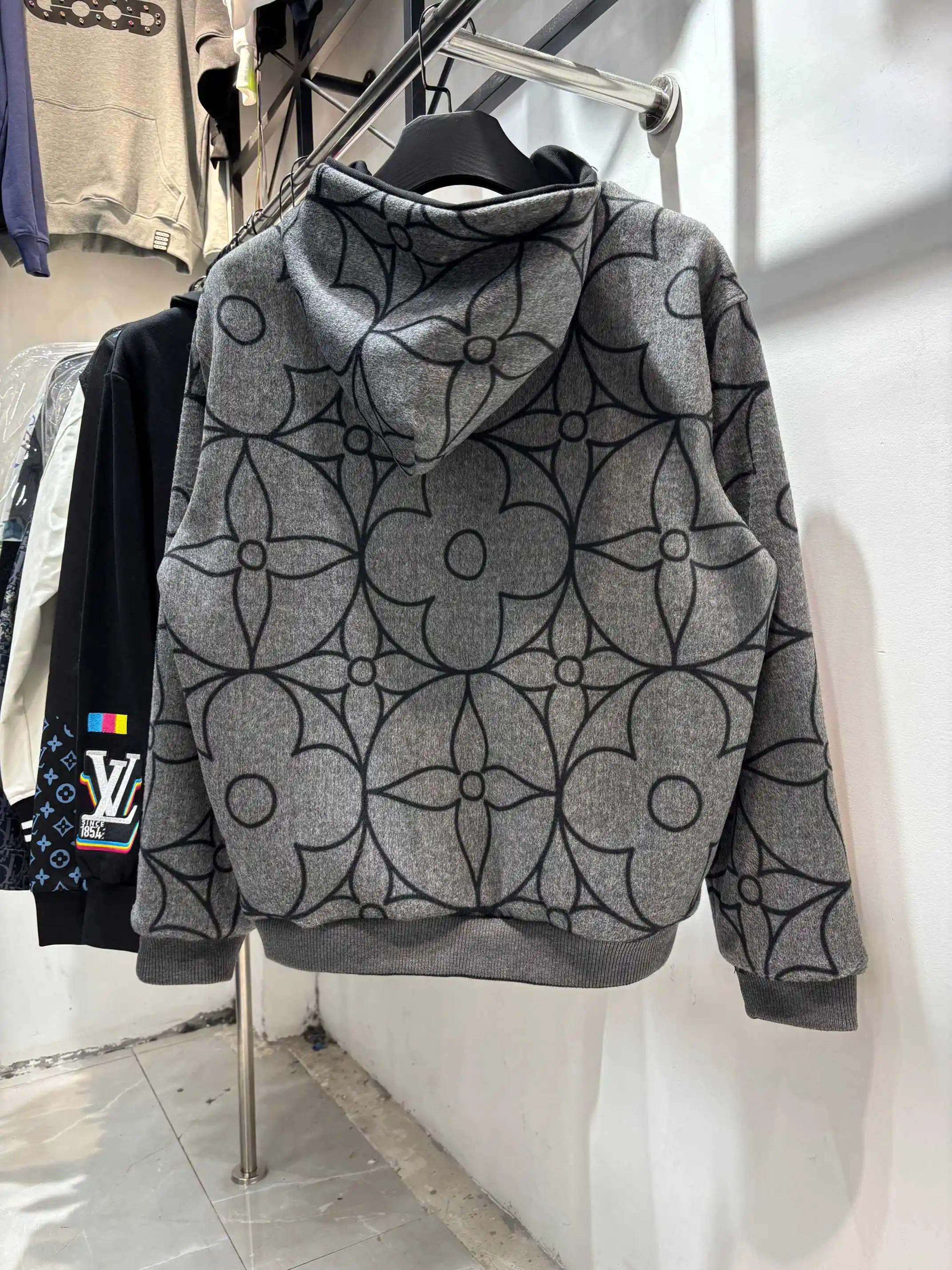Reversible Monogram Jacquard Wool Jacket D36513451 — view 4