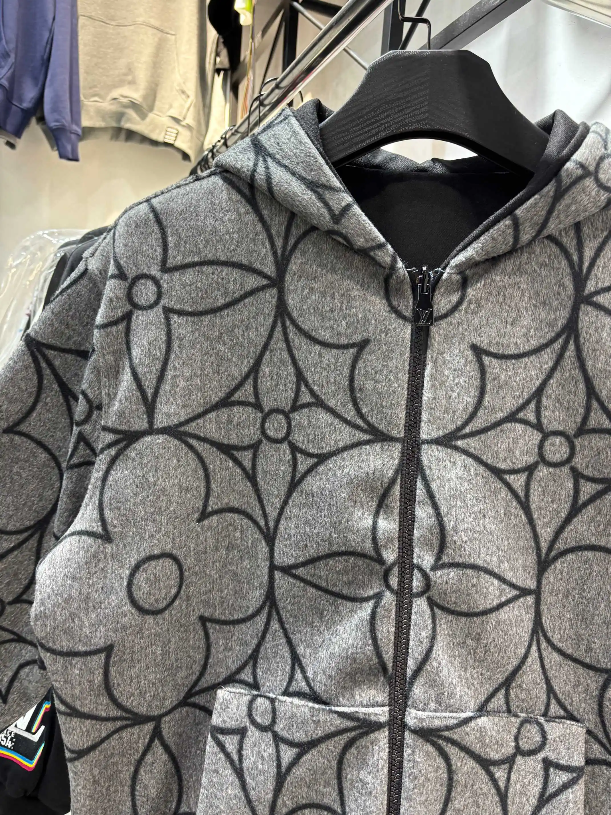 Reversible Monogram Jacquard Wool Jacket D36513451 — view 10