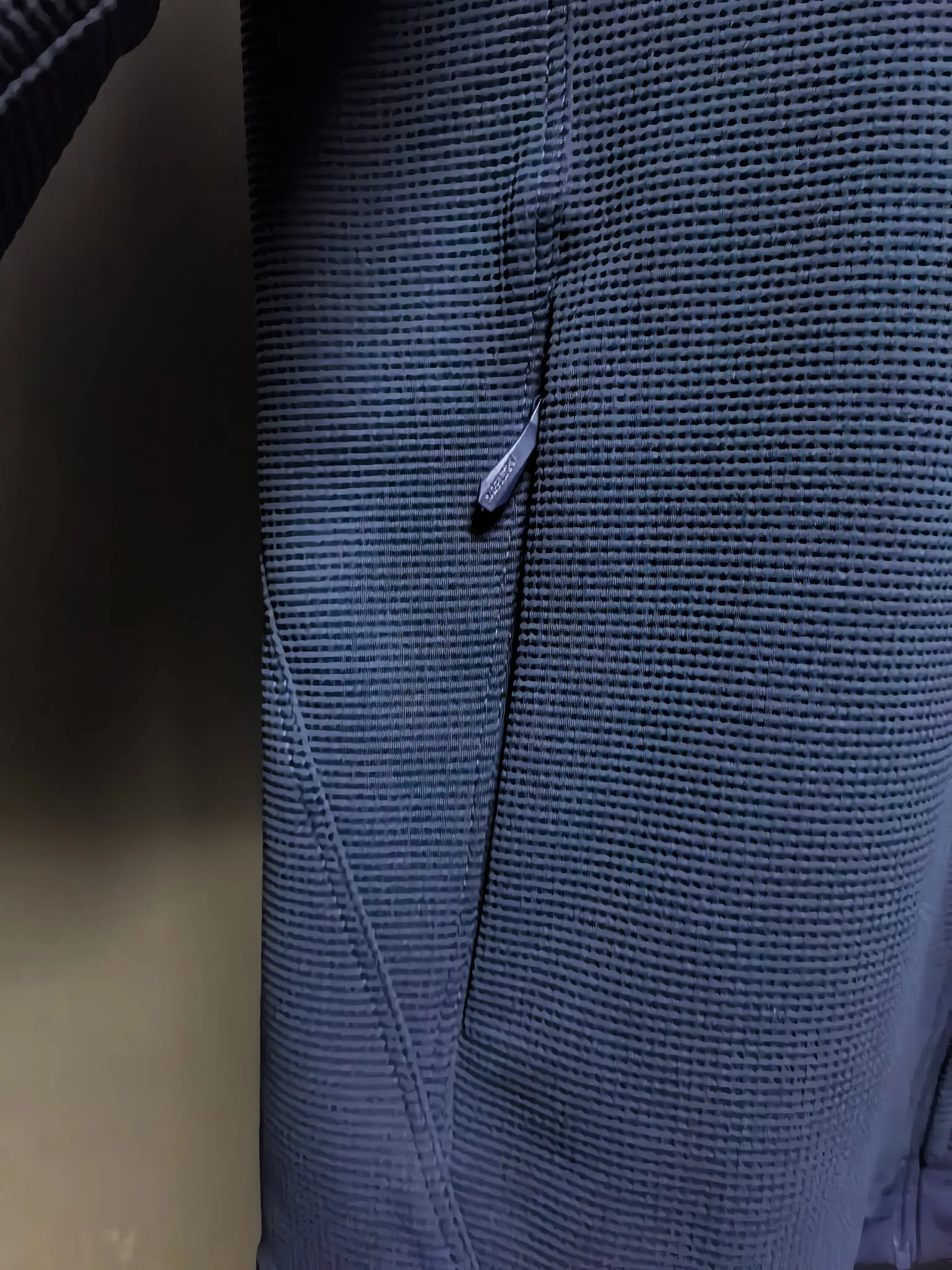 Waffle-Knit Zip-Up Performance Jacket D37020832 — view 6