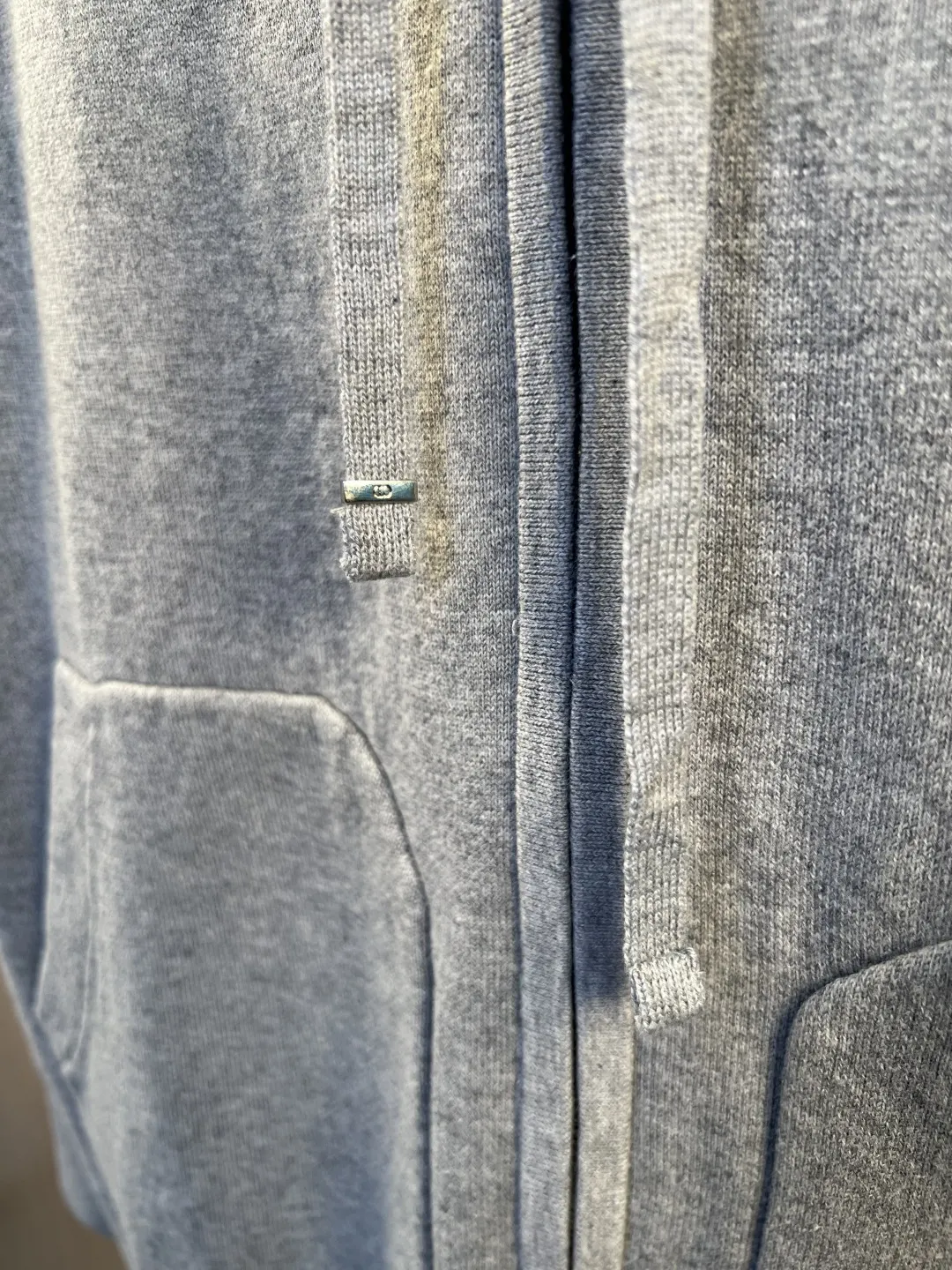 Logo-Embroidered Wool-Blend Zip-Up Hoodie D37019247 — view 4