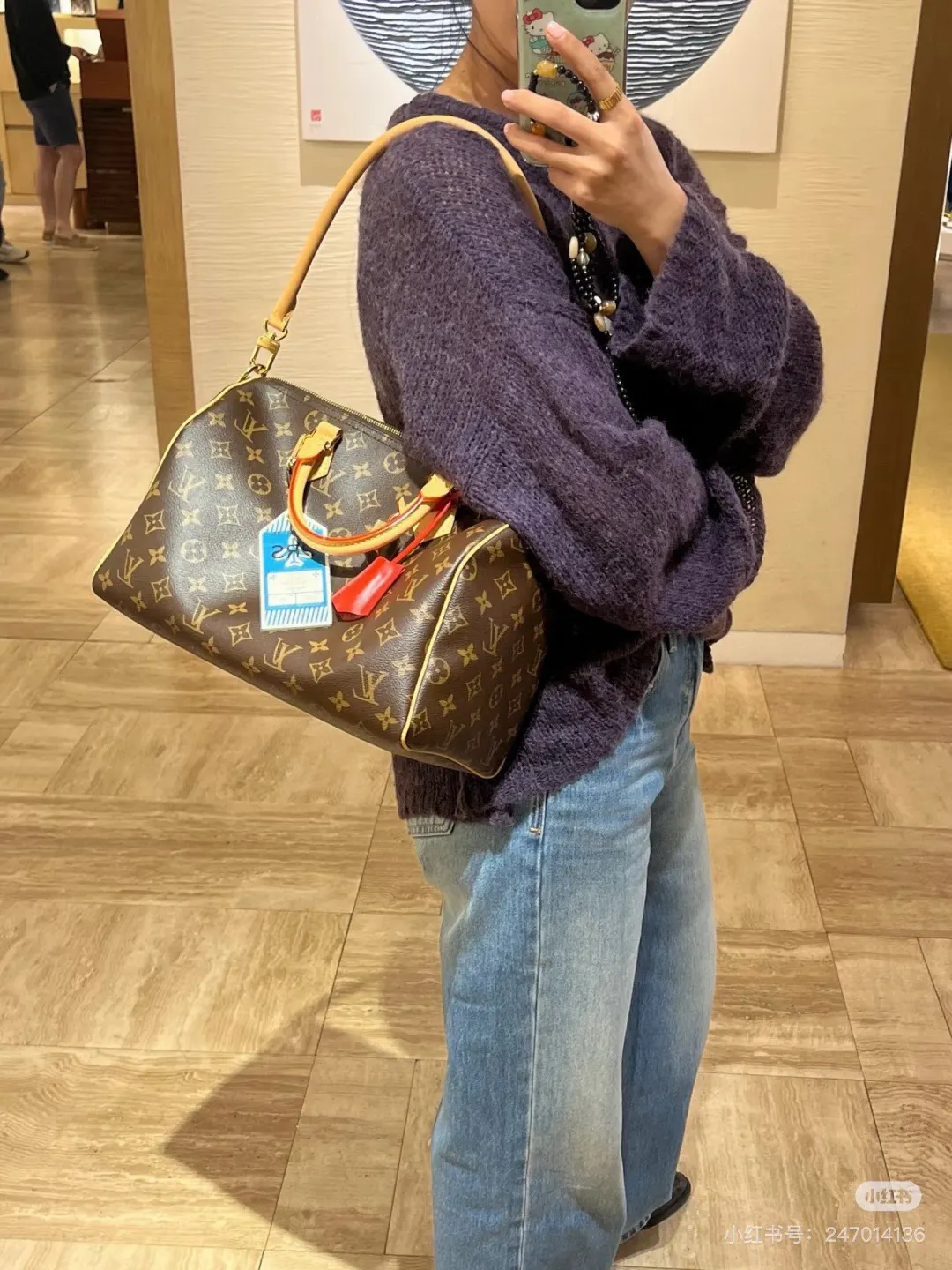 Speedy 30 Monogram Top-Handle Bag D37018044 — view 3