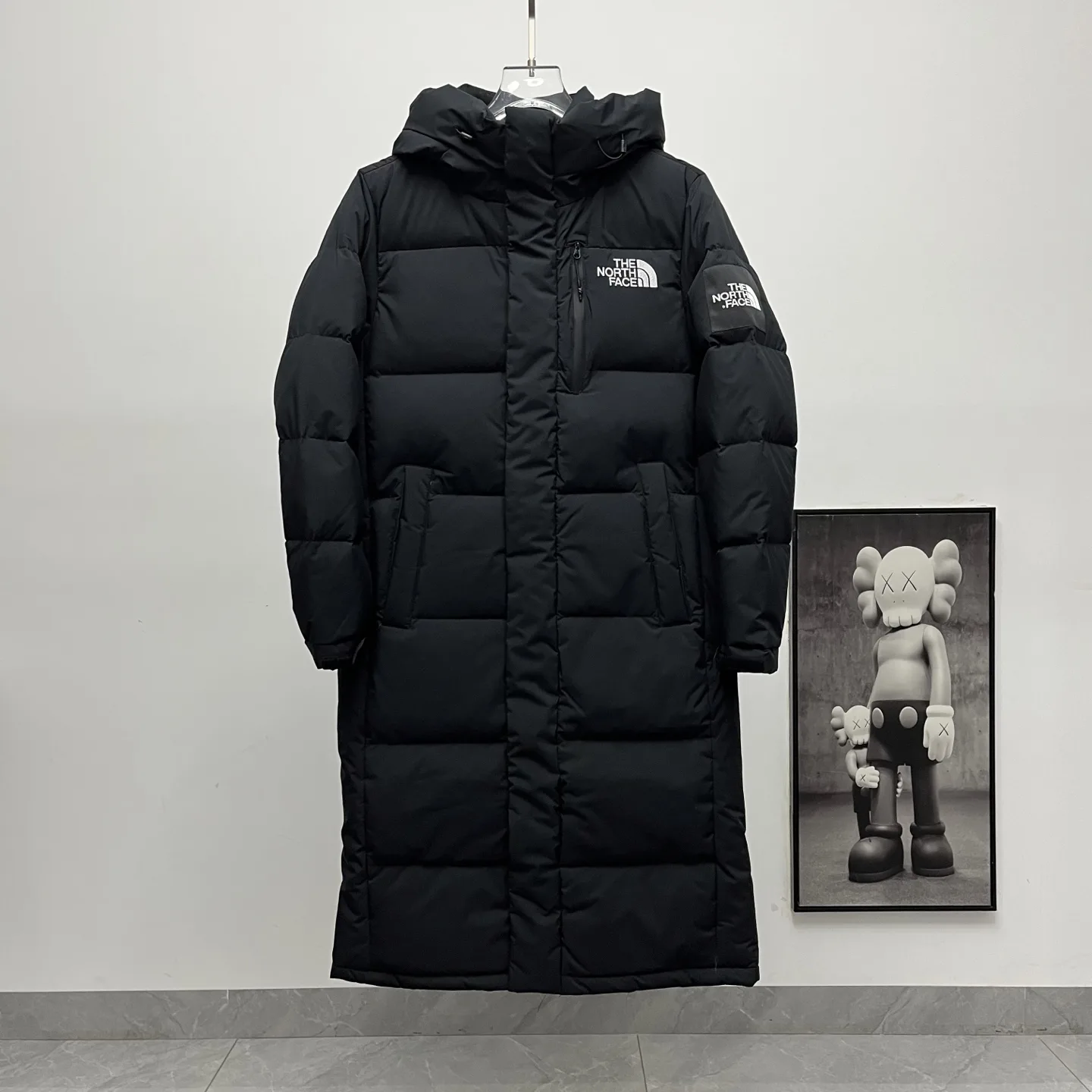 Longline Down-Filled Hooded Puffer Coat D38019045