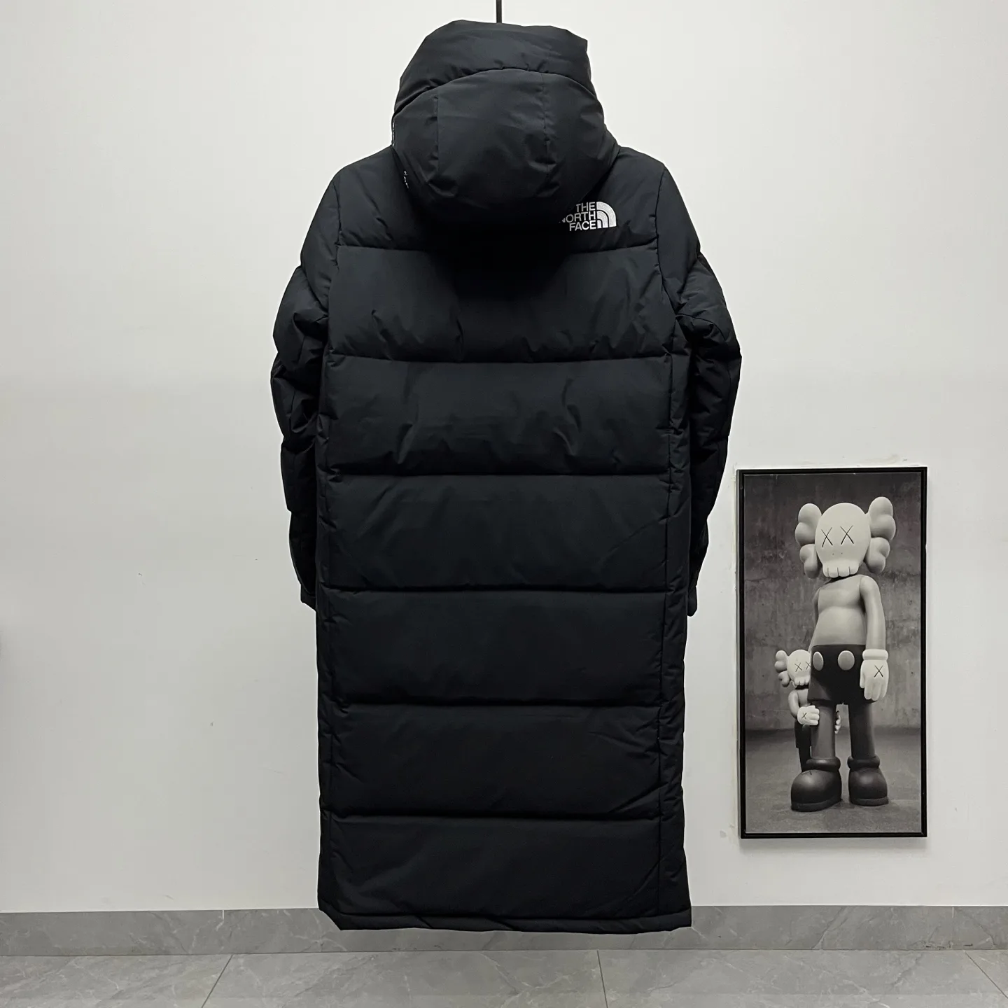 Longline Down-Filled Hooded Puffer Coat D38019045 — view 3