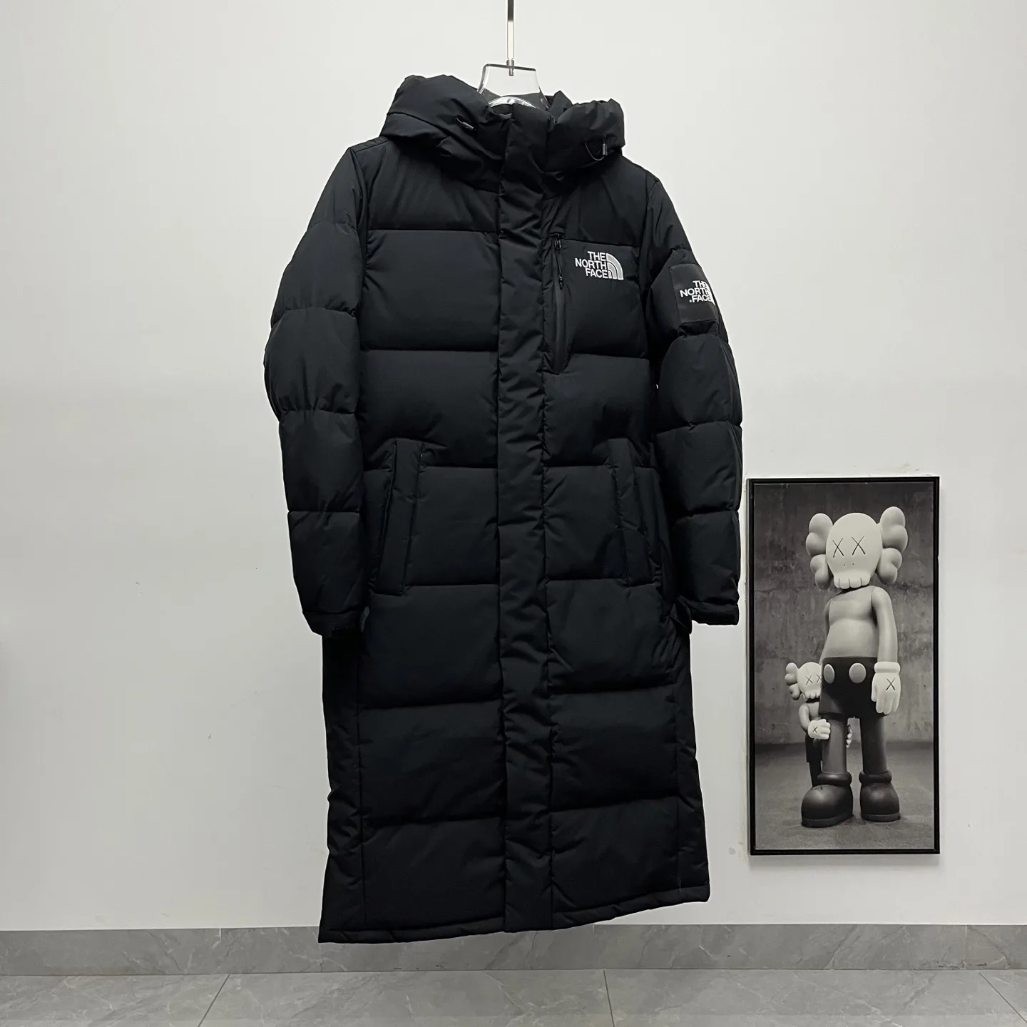 Longline Down-Filled Hooded Puffer Coat D38019045 — view 4