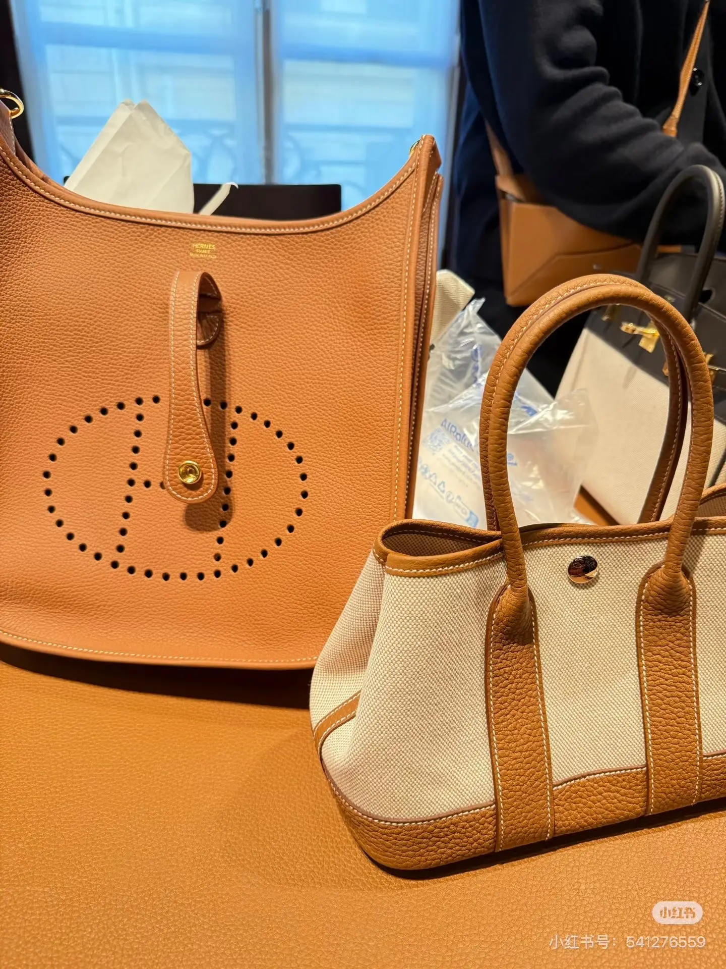Garden Party Mini Canvas & Leather Tote D39018340 — view 4