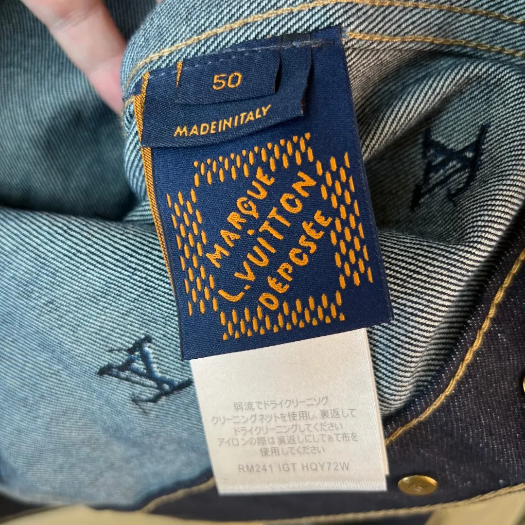 Monogram Embroidered Denim Trucker Jacket D39019270 — view 9