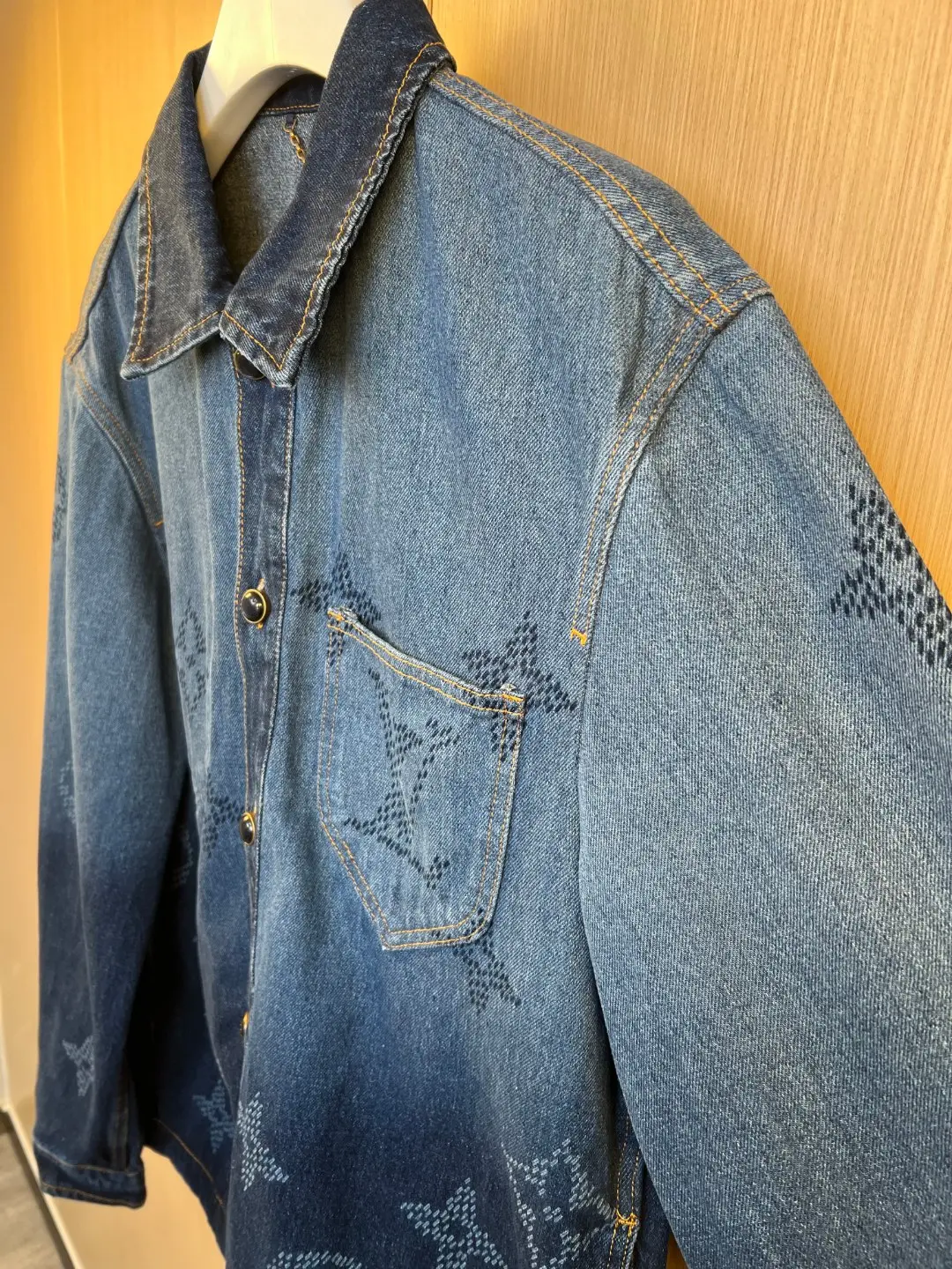 Monogram Gradient Denim Jacket D39019267 — view 6