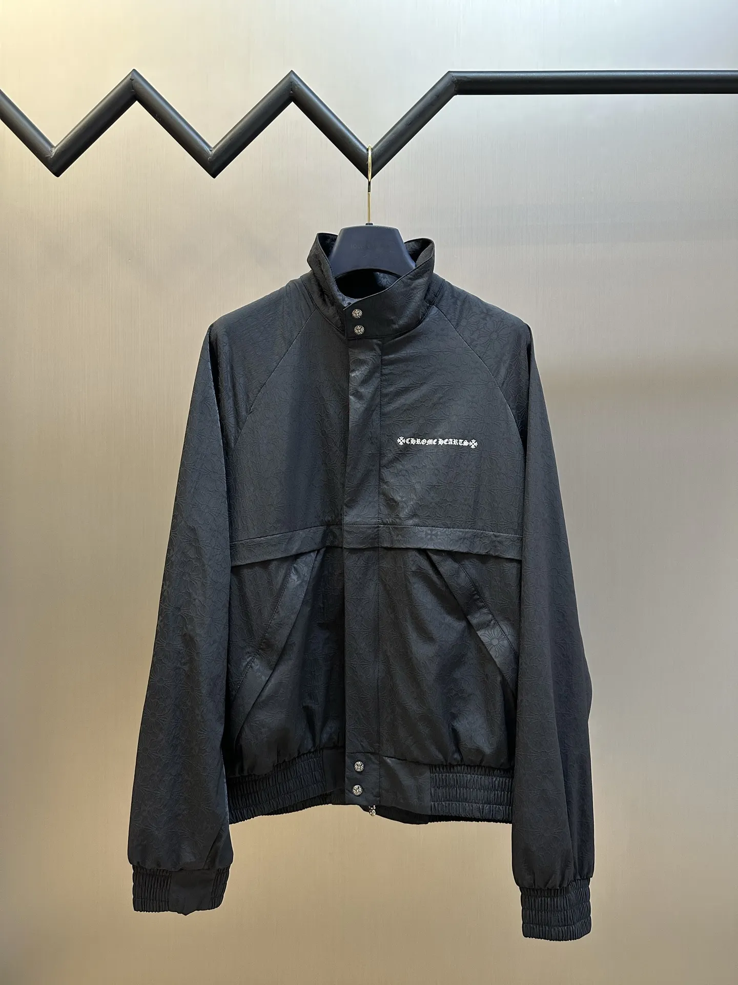 Monogram Jacquard Zip-Up Bomber Jacket D39019167
