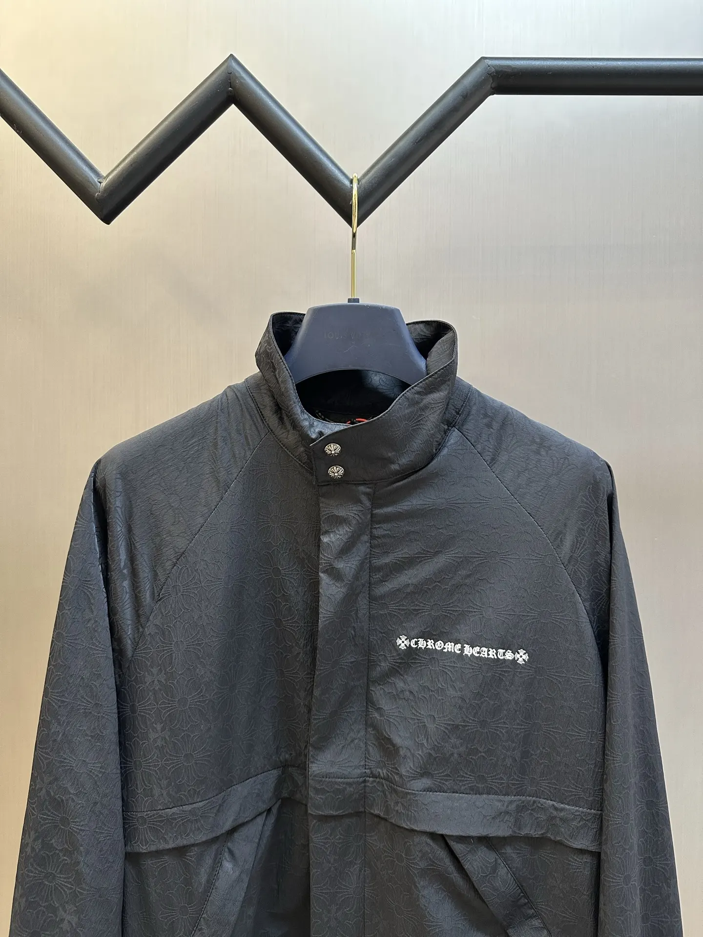Monogram Jacquard Zip-Up Bomber Jacket D39019167 — view 2