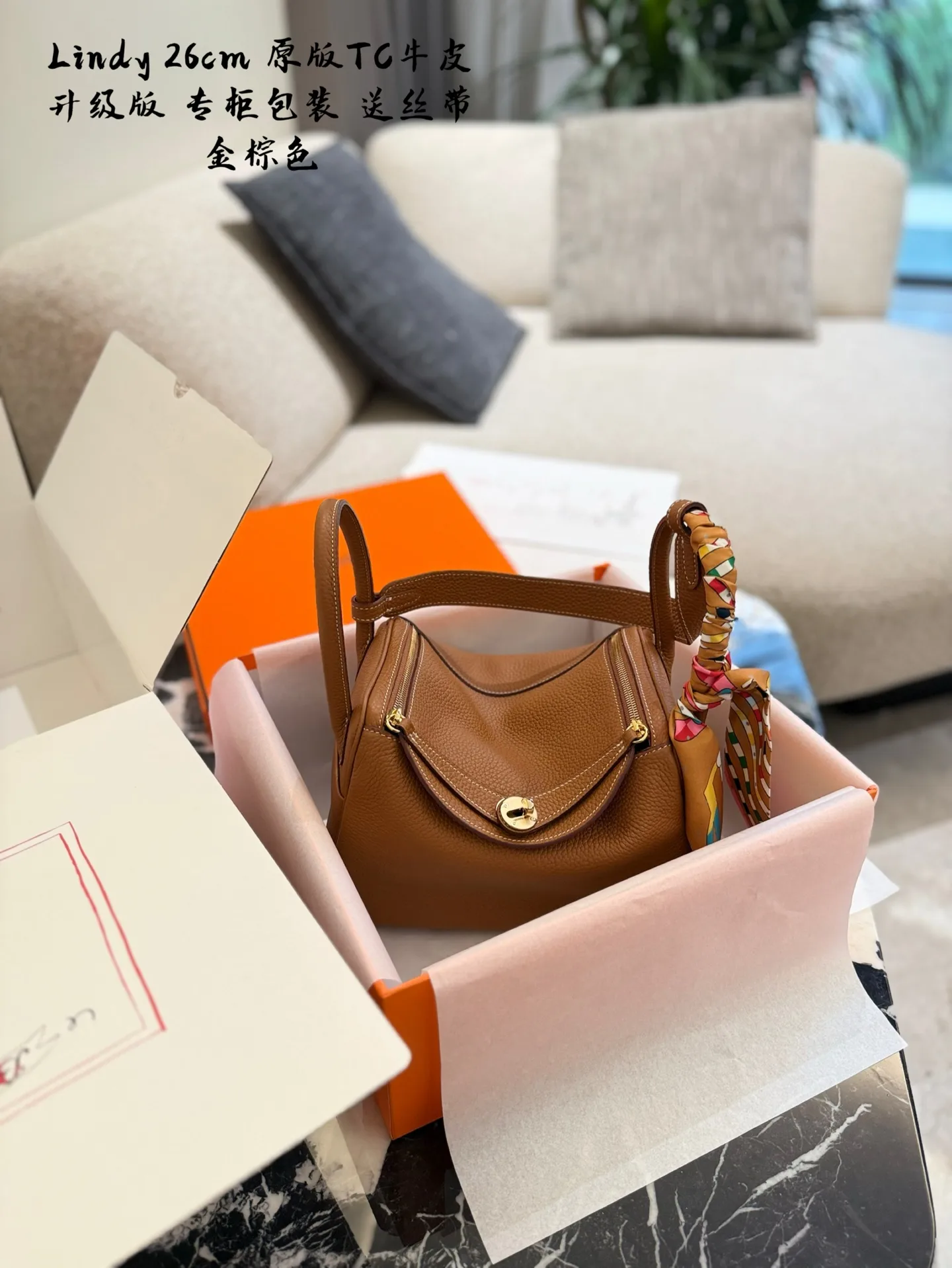 Lindy Top-Handle Bag D43017815