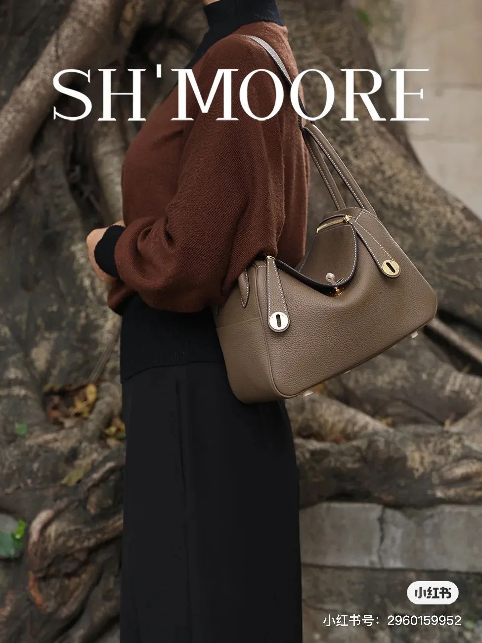 Lindy Top-Handle Bag in Togo Leather D43017817 — view 5