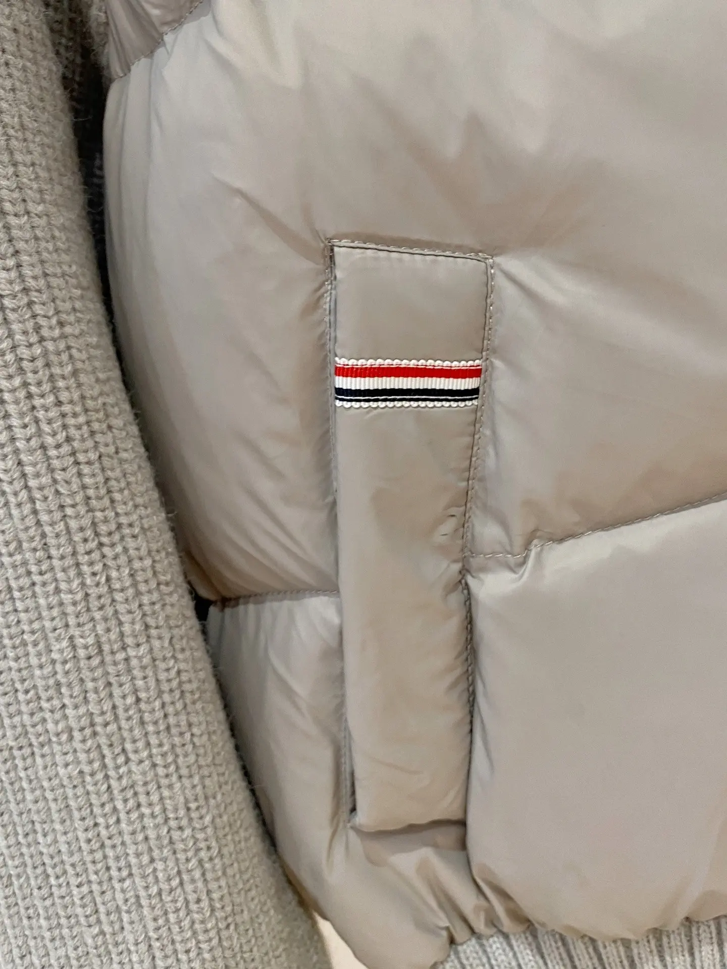 Hybrid Down and Knit Hooded Jacket D47020900 — view 7