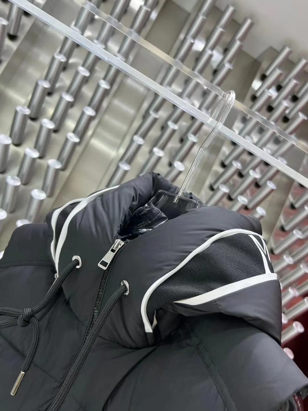 Moncler Hooded Down-Filled Puffer Gilet D47020845 — view 3