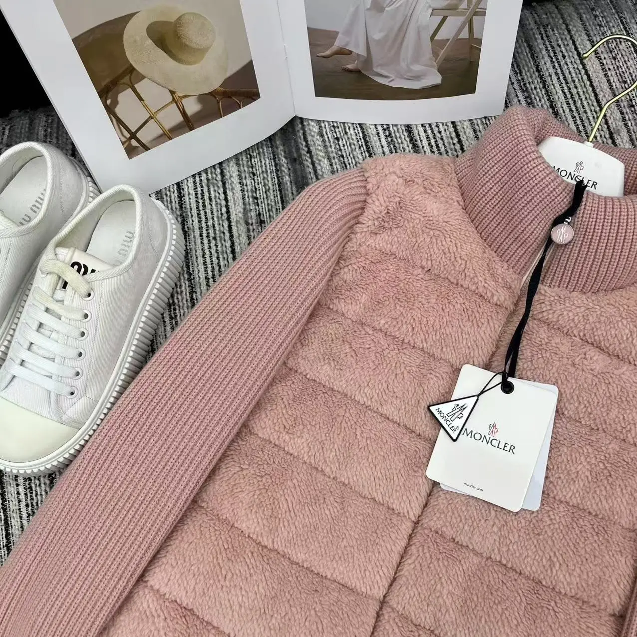 Quilted Down-Filled Cardigan Jacket D47020889 — view 3