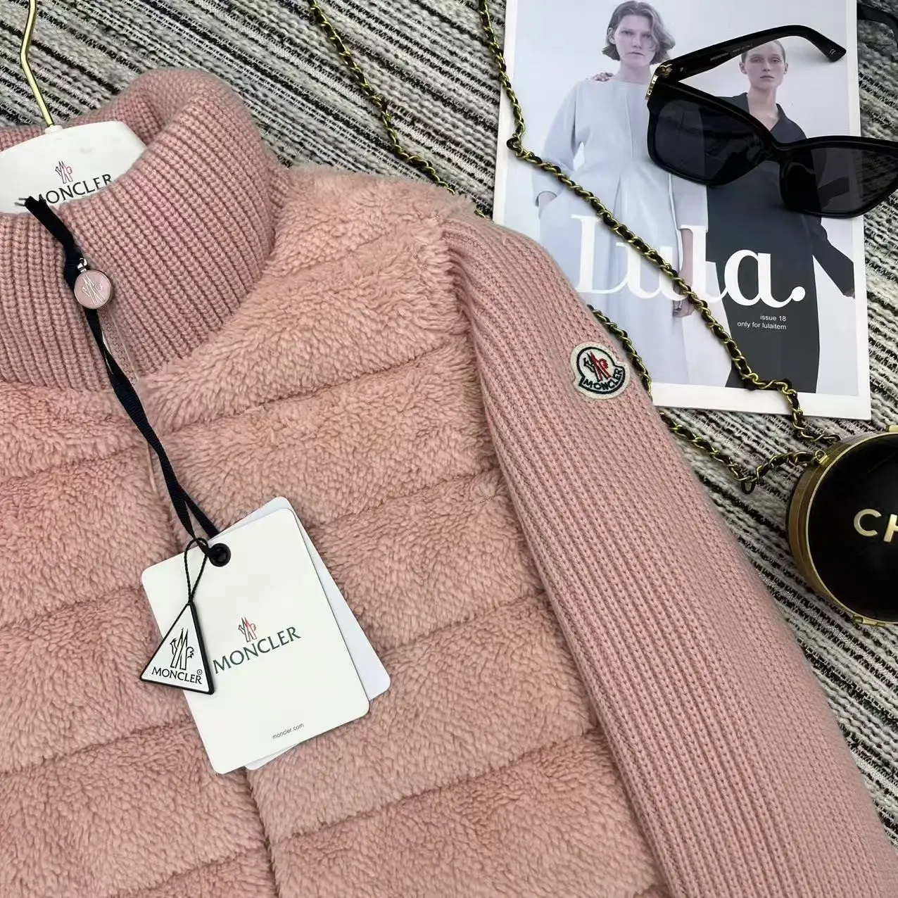 Quilted Down-Filled Cardigan Jacket D47020889 — view 4