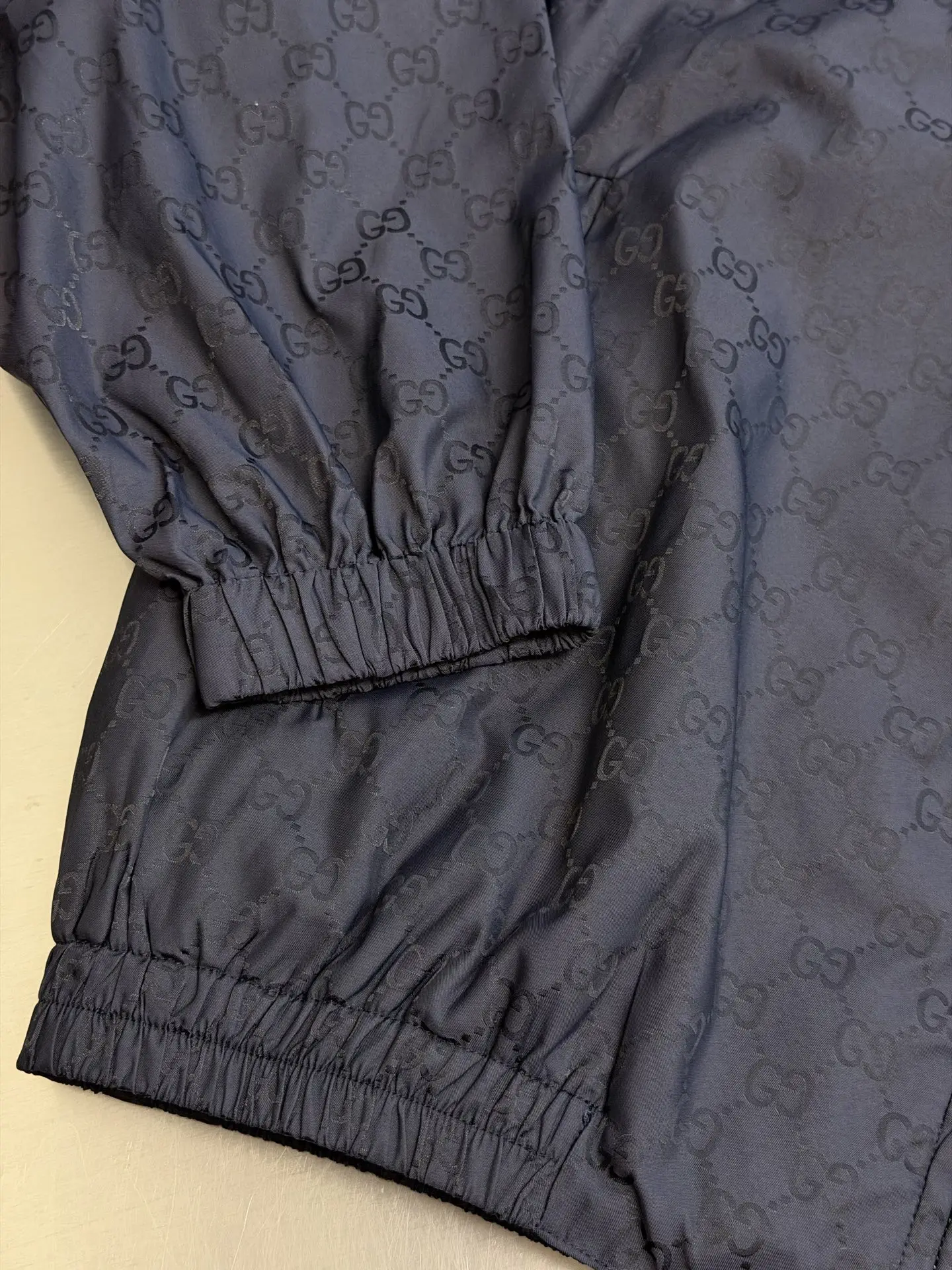 GG Monogram Nylon Hooded Windbreaker D49019169 — view 7