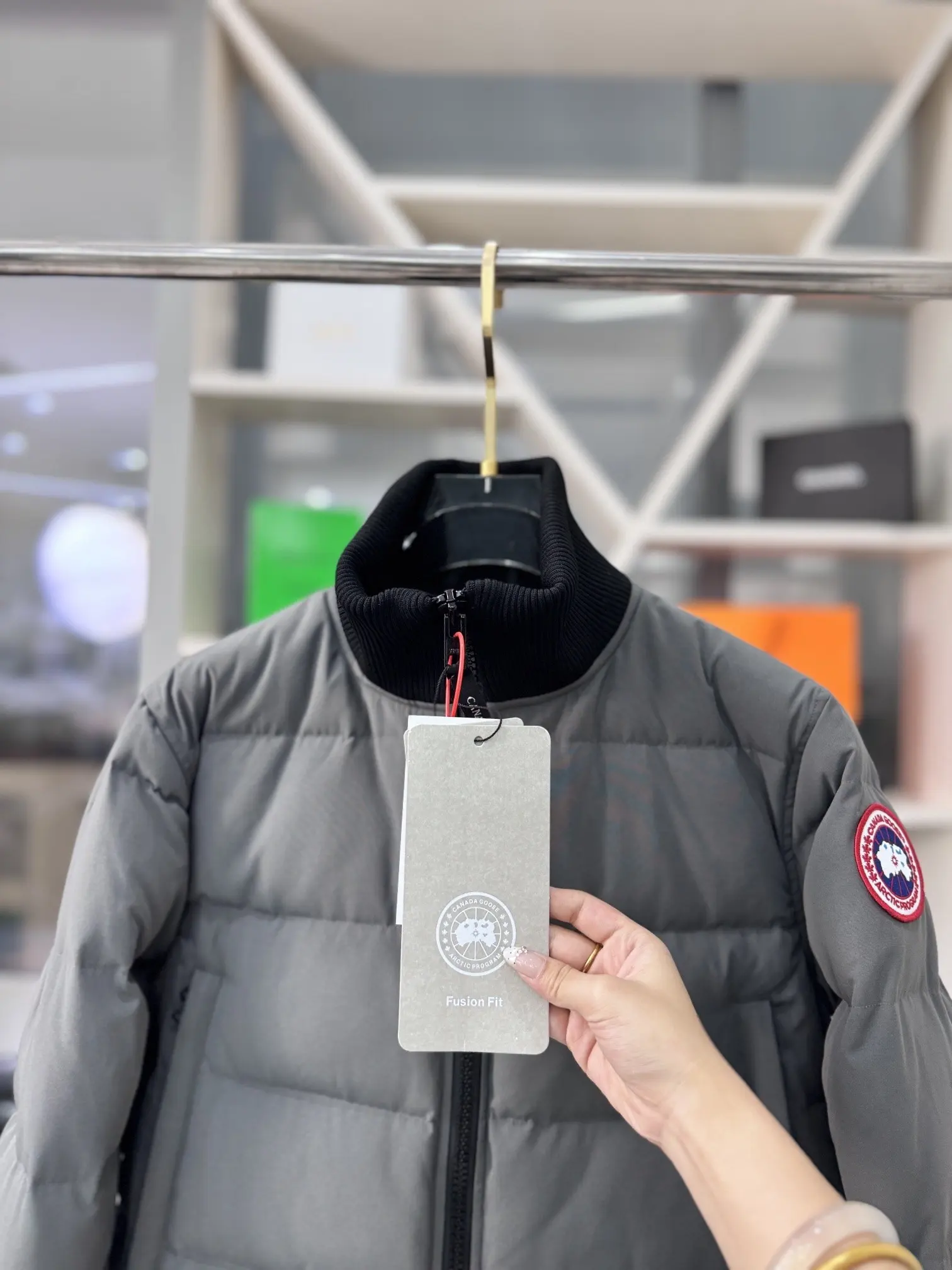 Canada Goose Down-Filled Bomber Jacket D52020967 — view 6