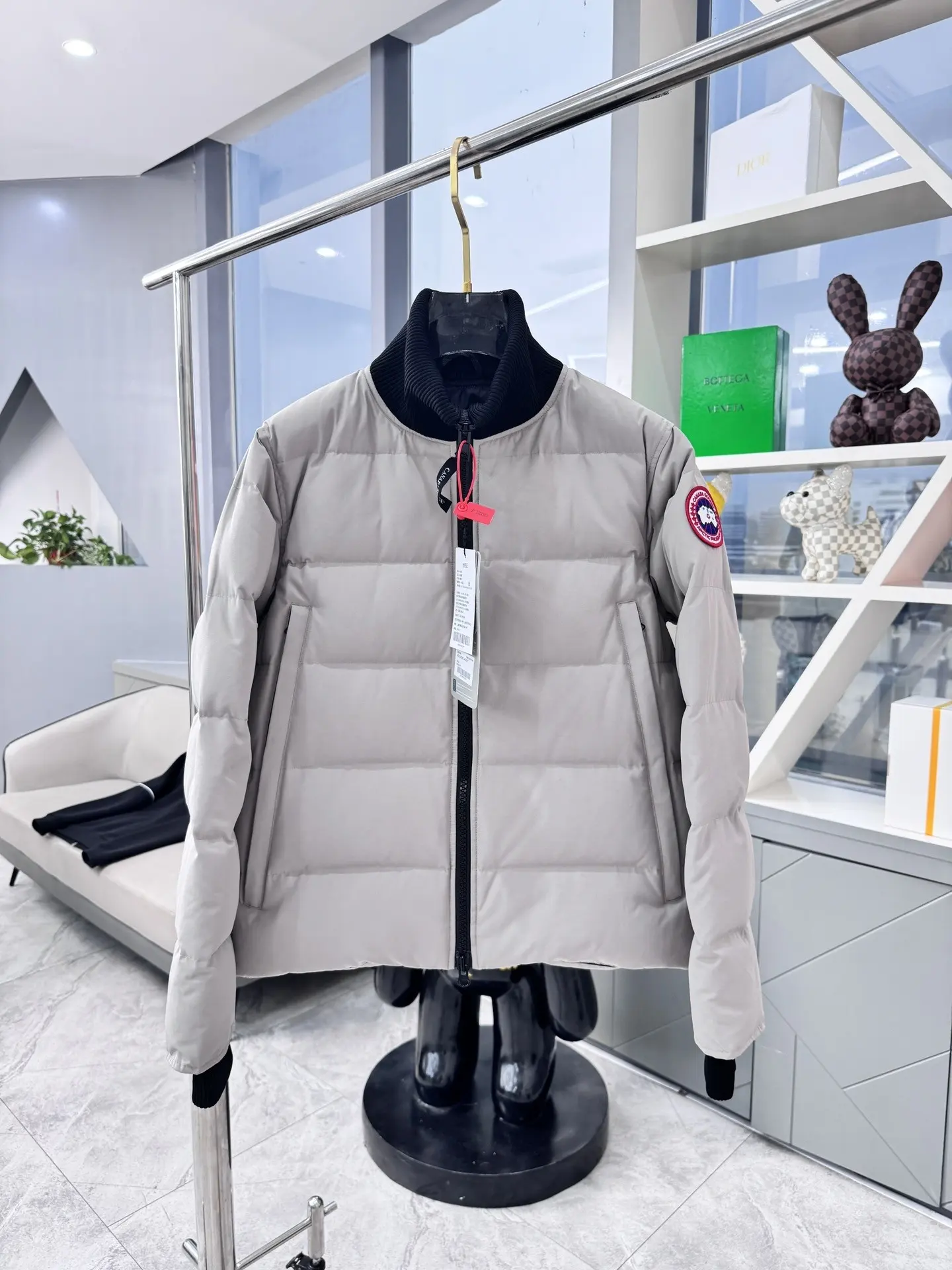 Down-Filled Quilted Puffer Jacket D52020968