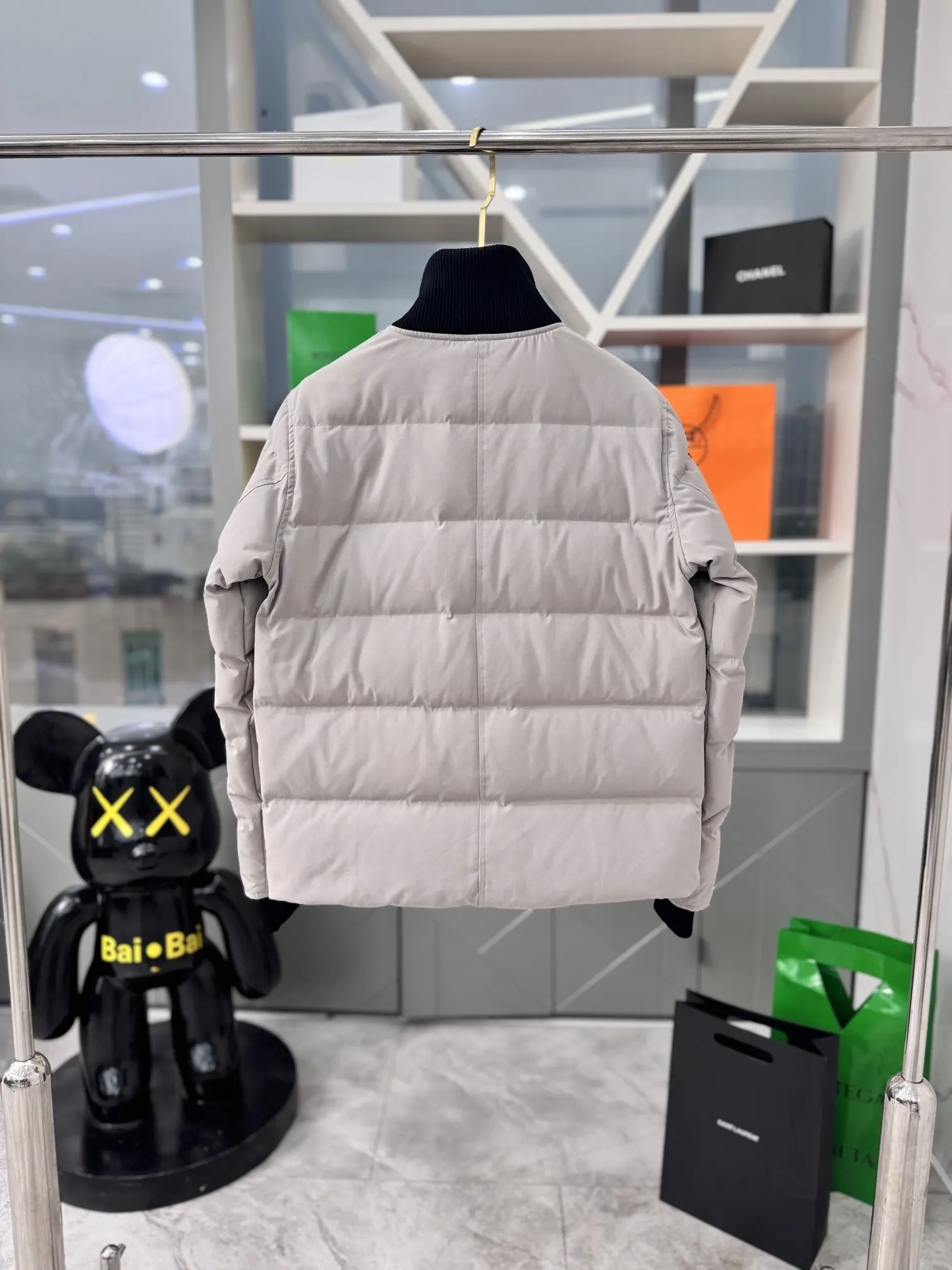 Down-Filled Quilted Puffer Jacket D52020968 — view 2