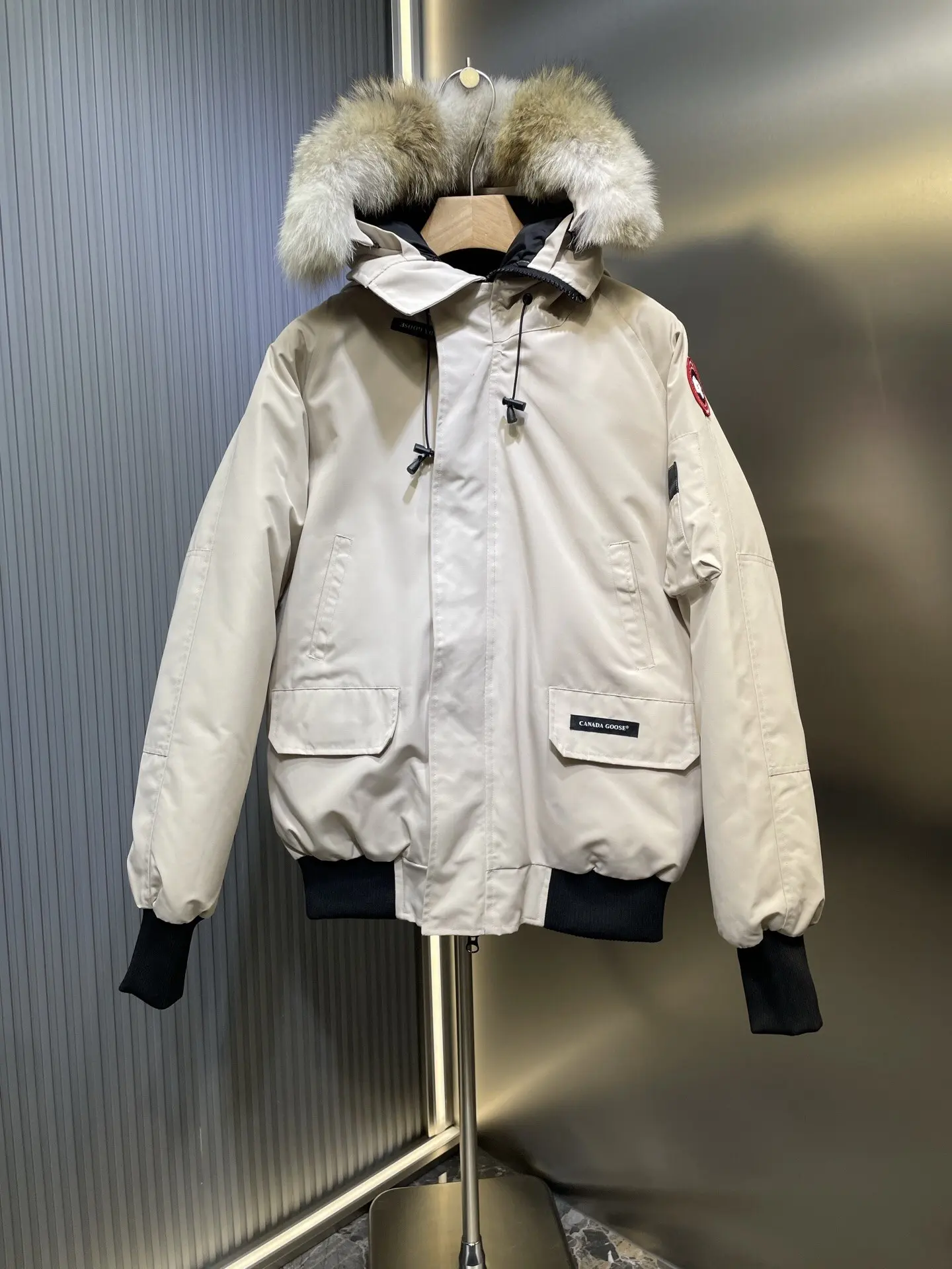 Chilliwack Fur-Trimmed Down Bomber Jacket D53020950