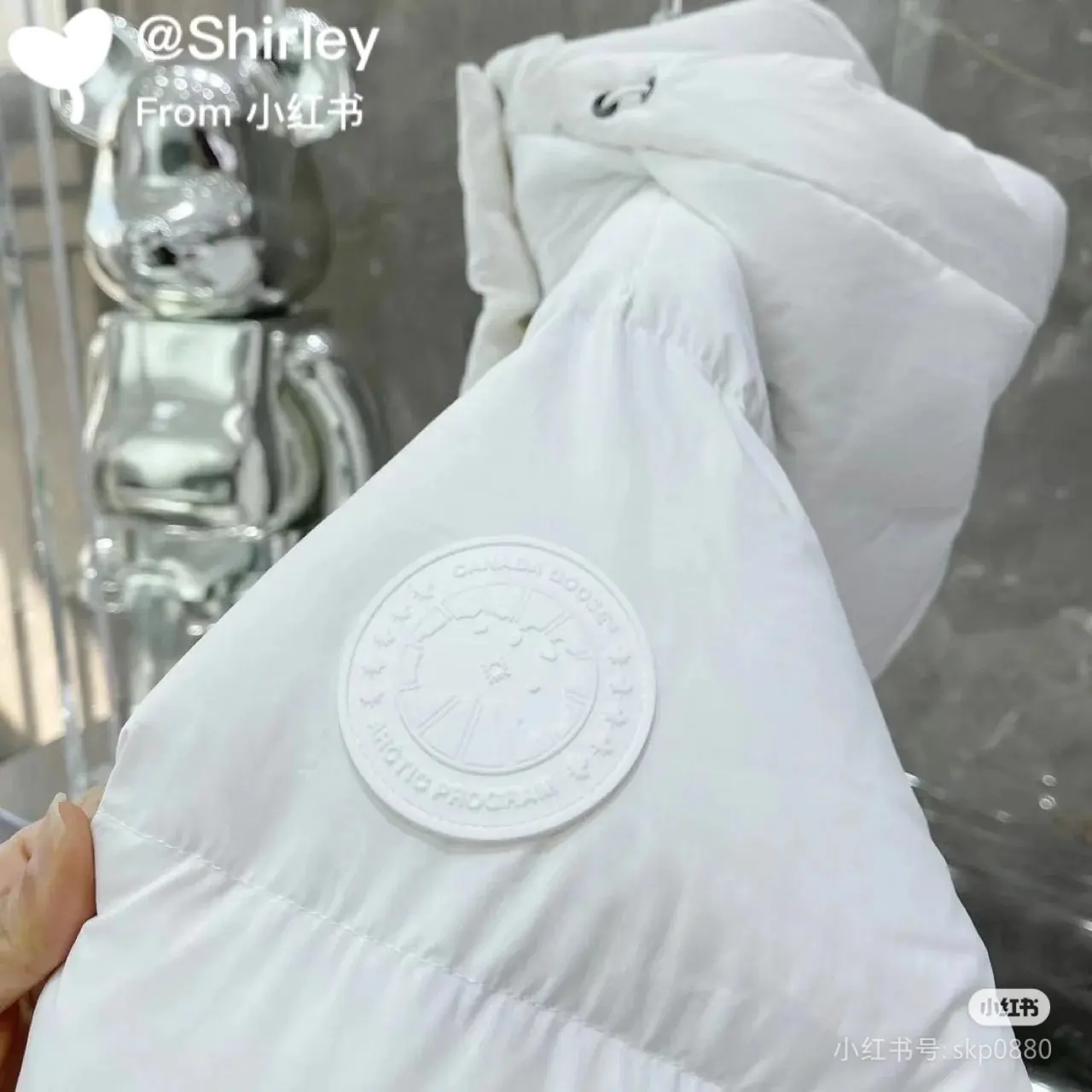Junction Pastel Down Parka with White Label D53020983 — view 3