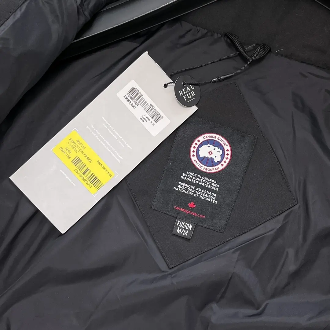 Fur-Trimmed Down-Filled Puffer Jacket D54020937 — view 7