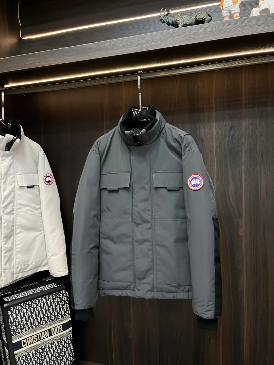 Down-Filled Stand-Collar Puffer Jacket D55020941 — view 2
