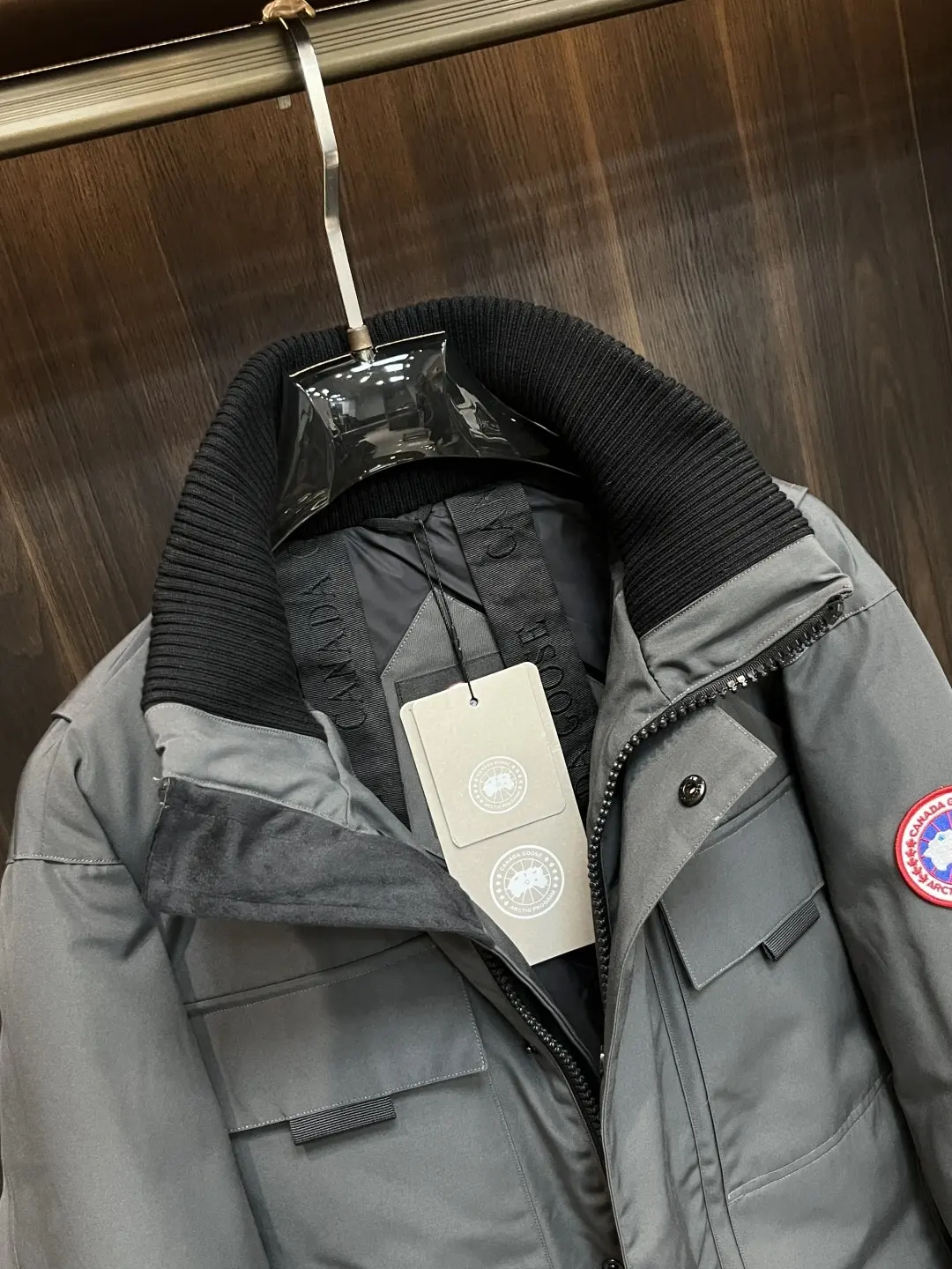 Down-Filled Stand-Collar Puffer Jacket D55020941 — view 5