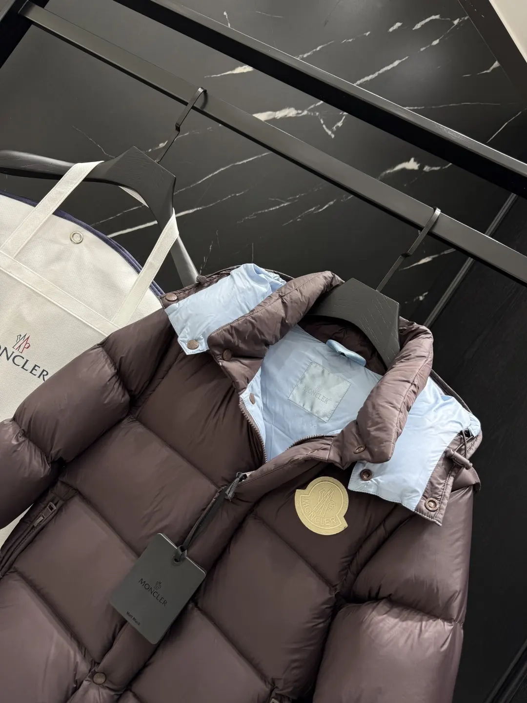 Moncler Detachable Sleeve Down Puffer Jacket D57020873 — view 8