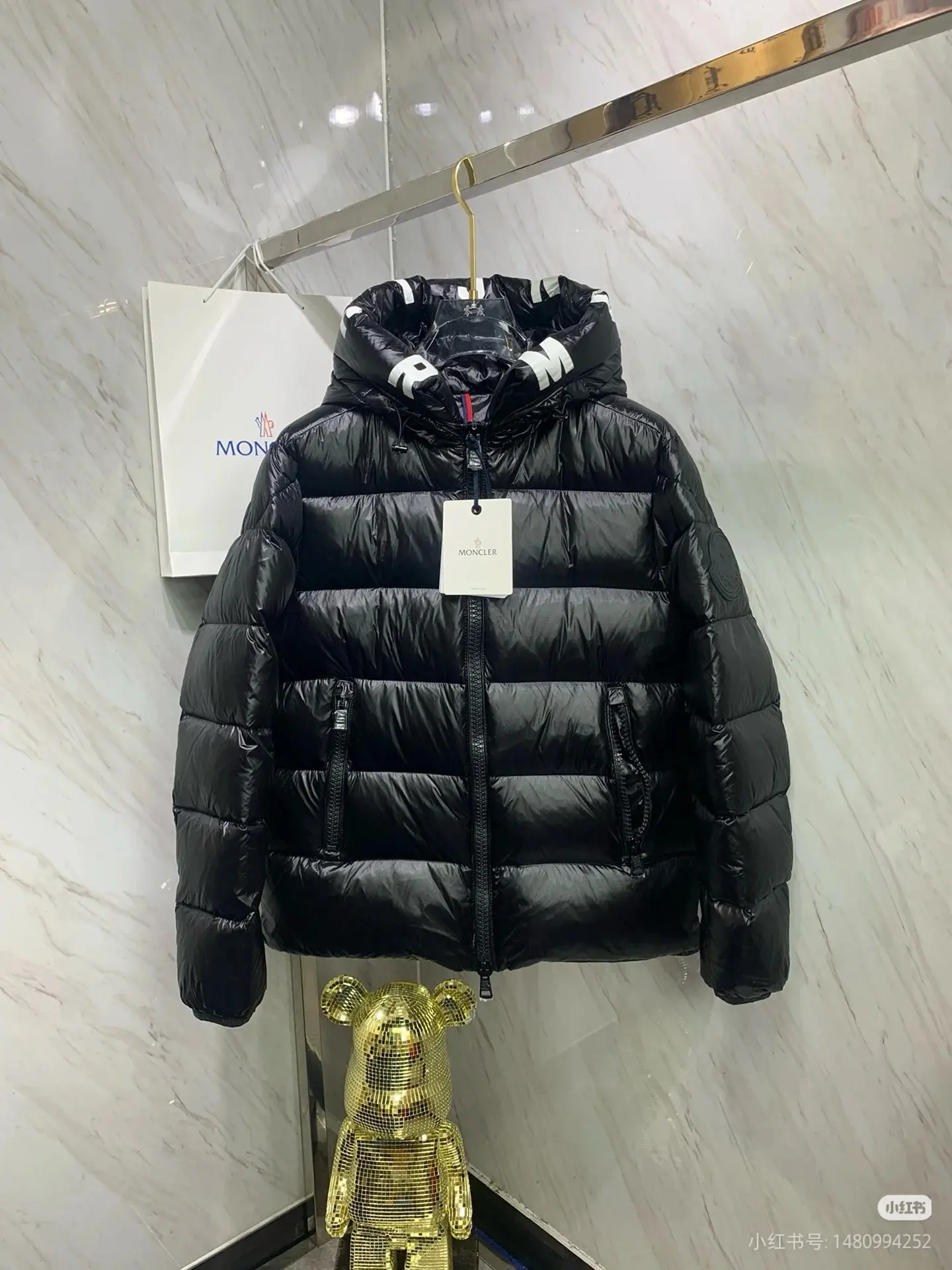 Salzman Hooded Down-Filled Puffer Jacket D57020973 — view 5