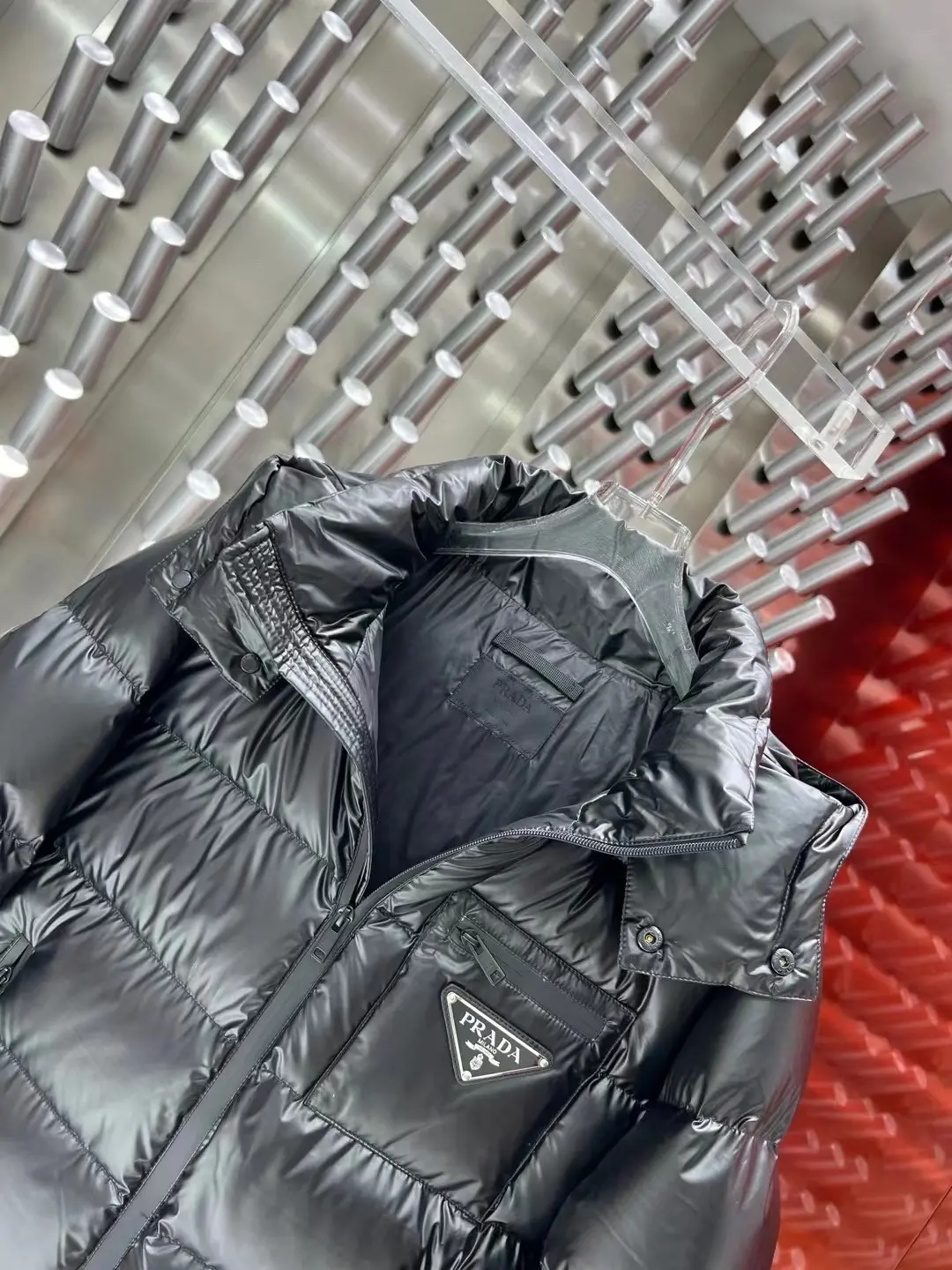 Hooded Down-Filled Puffer Jacket D59020979 — view 6