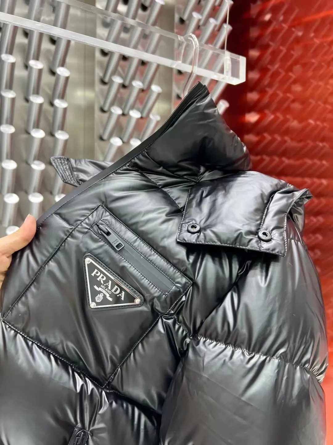 Hooded Down-Filled Puffer Jacket D59020979 — view 7