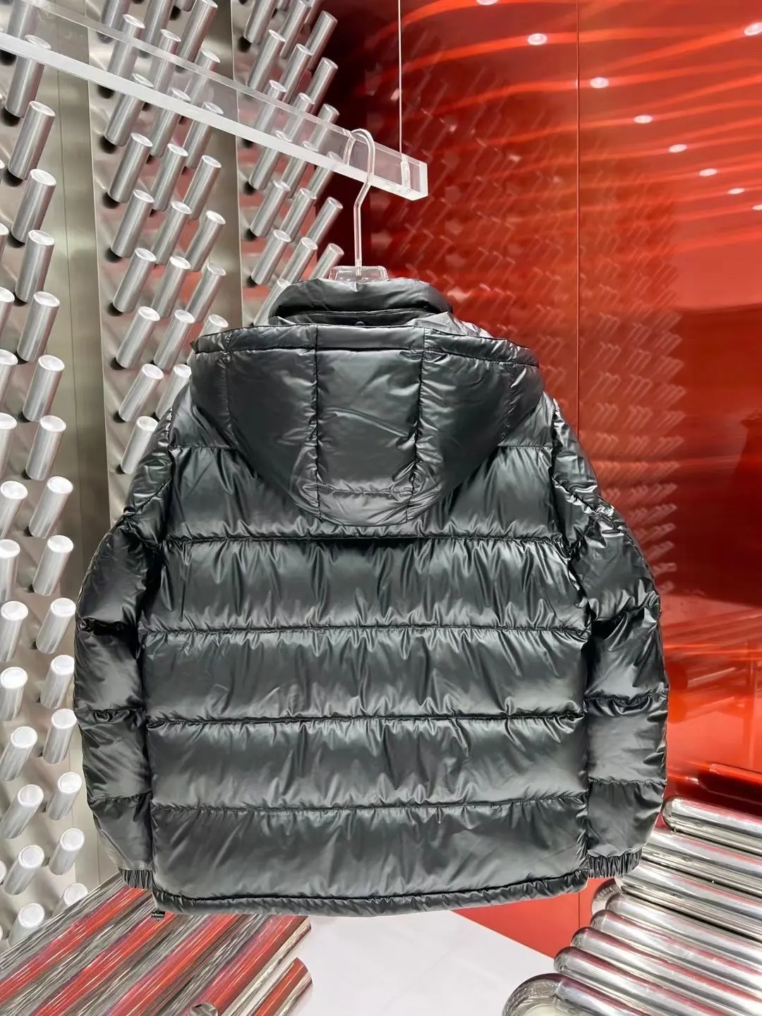 Hooded Down-Filled Puffer Jacket D59020979 — view 9