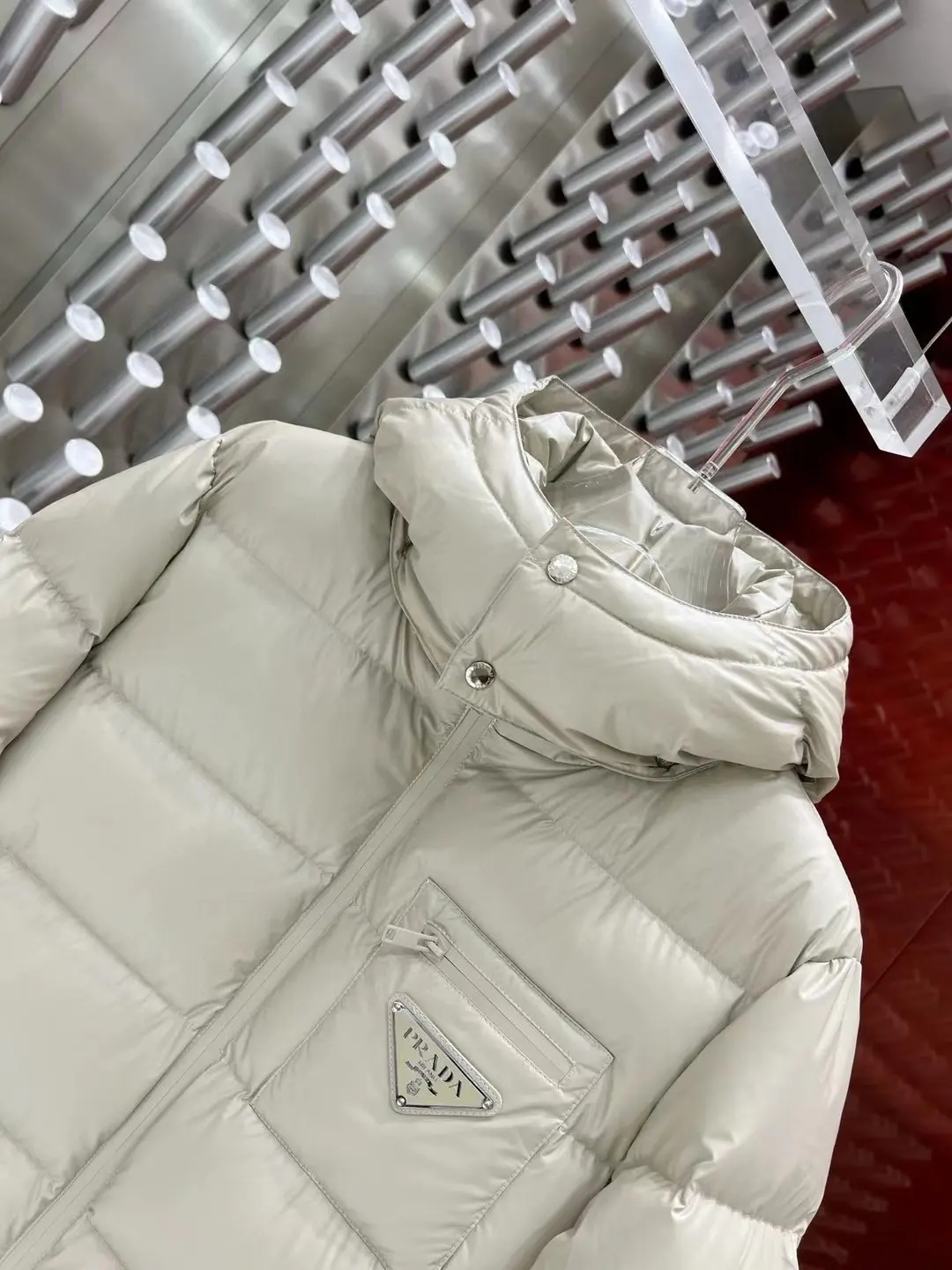 Hooded Down-Filled Puffer Jacket D59020978 — view 5