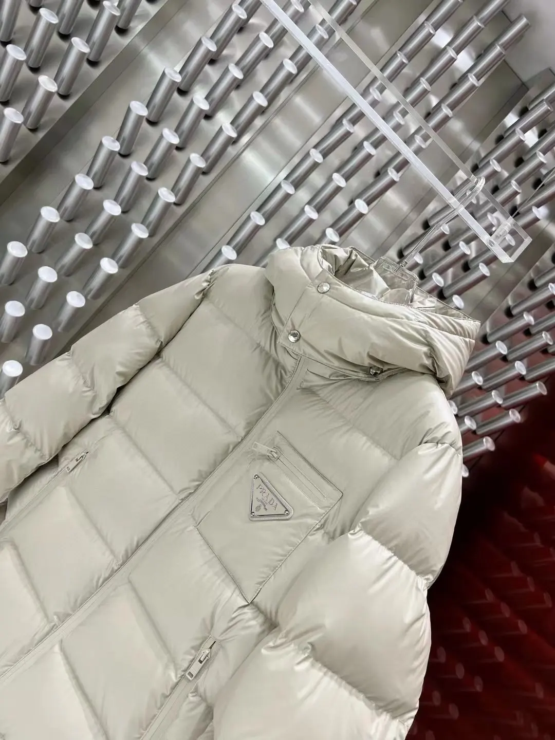 Hooded Down-Filled Puffer Jacket D59020978 — view 8