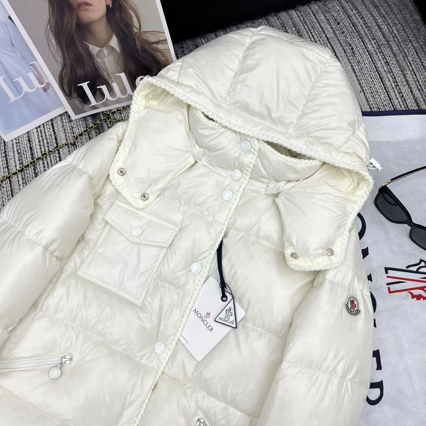 Glarein Hooded Down Puffer Jacket D59020878 — view 2