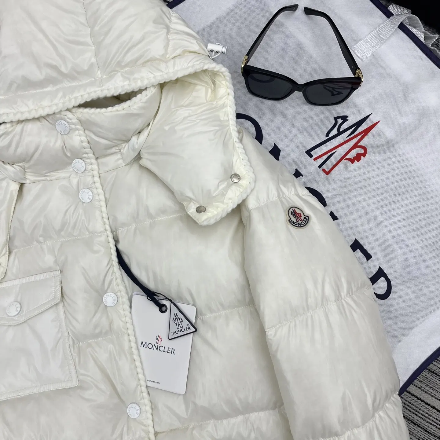Glarein Hooded Down Puffer Jacket D59020878 — view 4