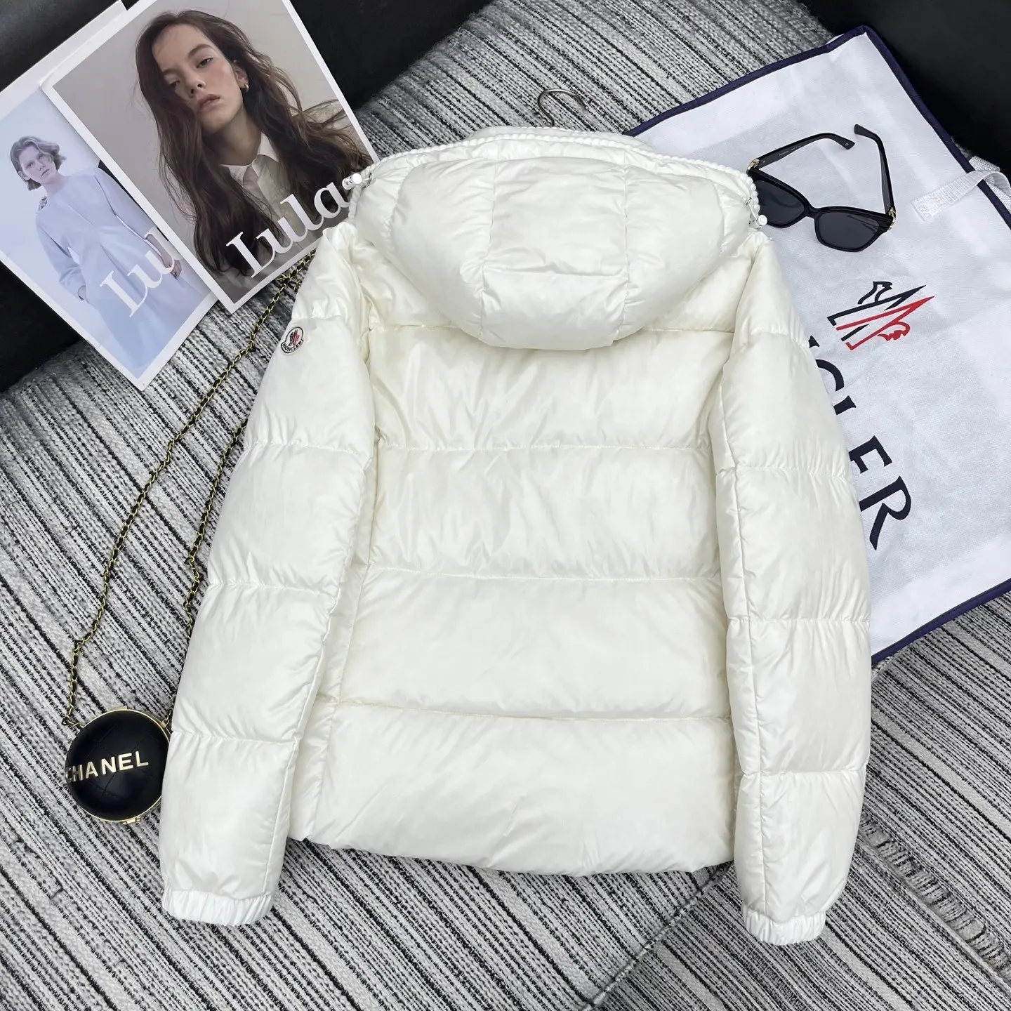Glarein Hooded Down Puffer Jacket D59020878 — view 8