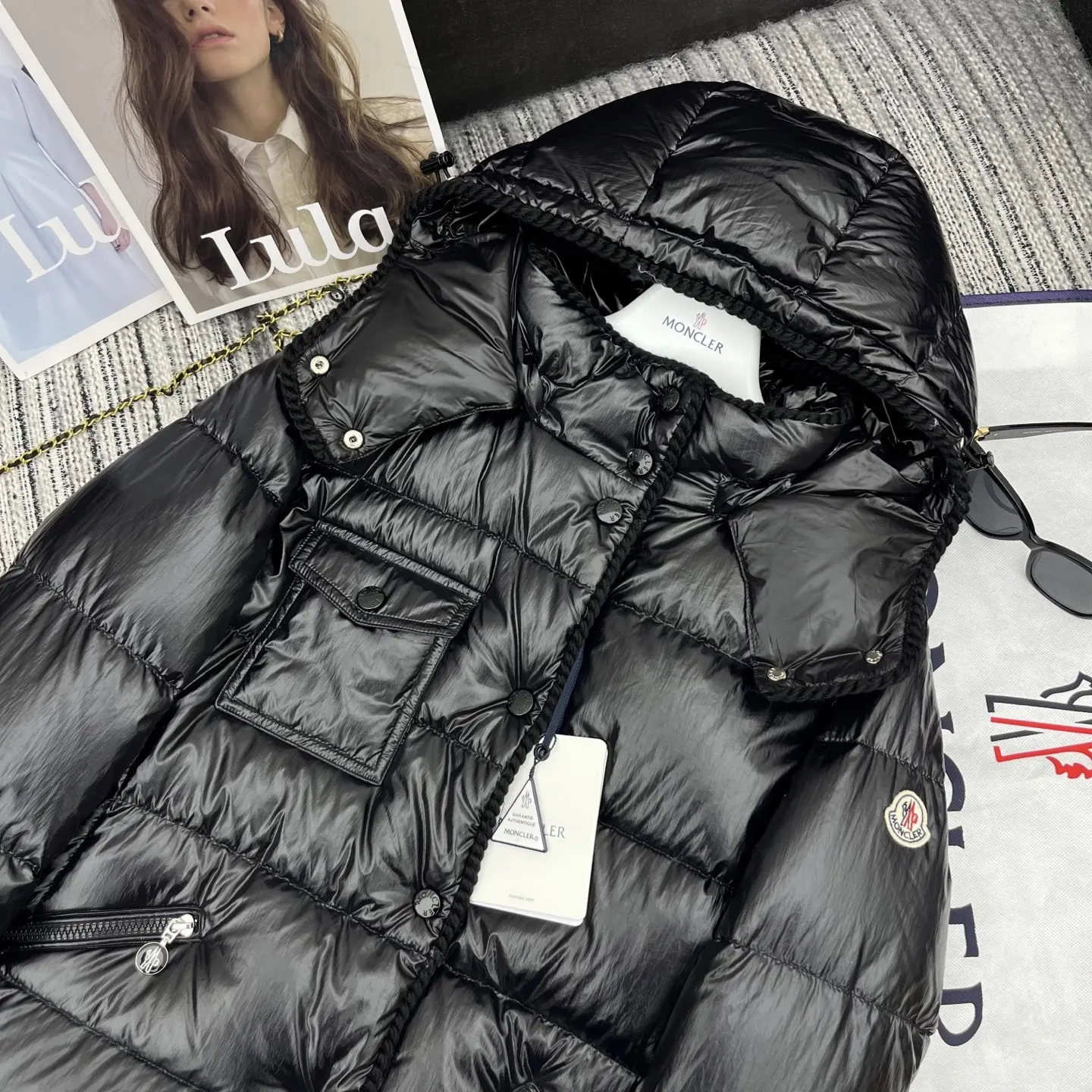 Glarein Hooded Down Puffer Jacket D59020880 — view 2