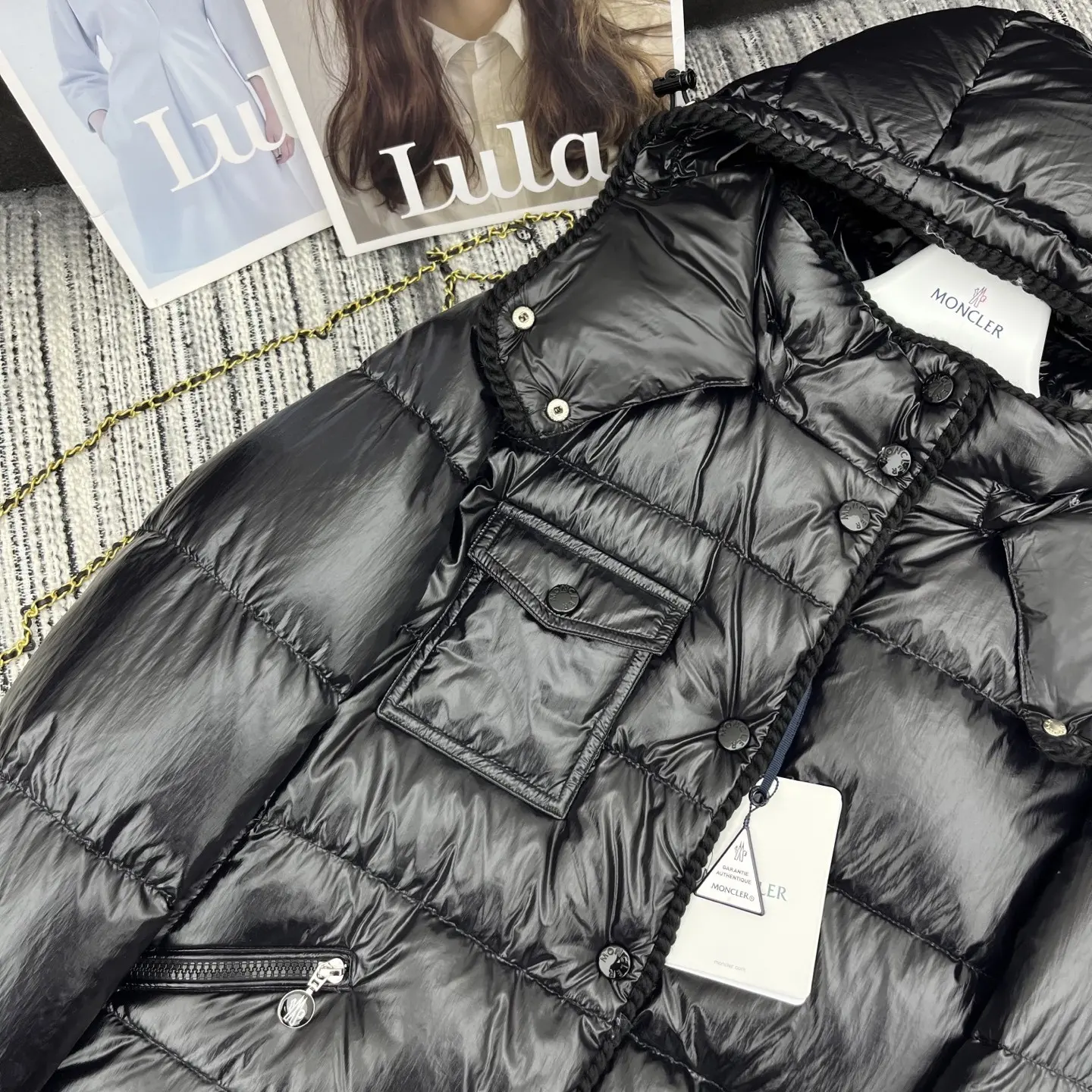 Glarein Hooded Down Puffer Jacket D59020880 — view 4