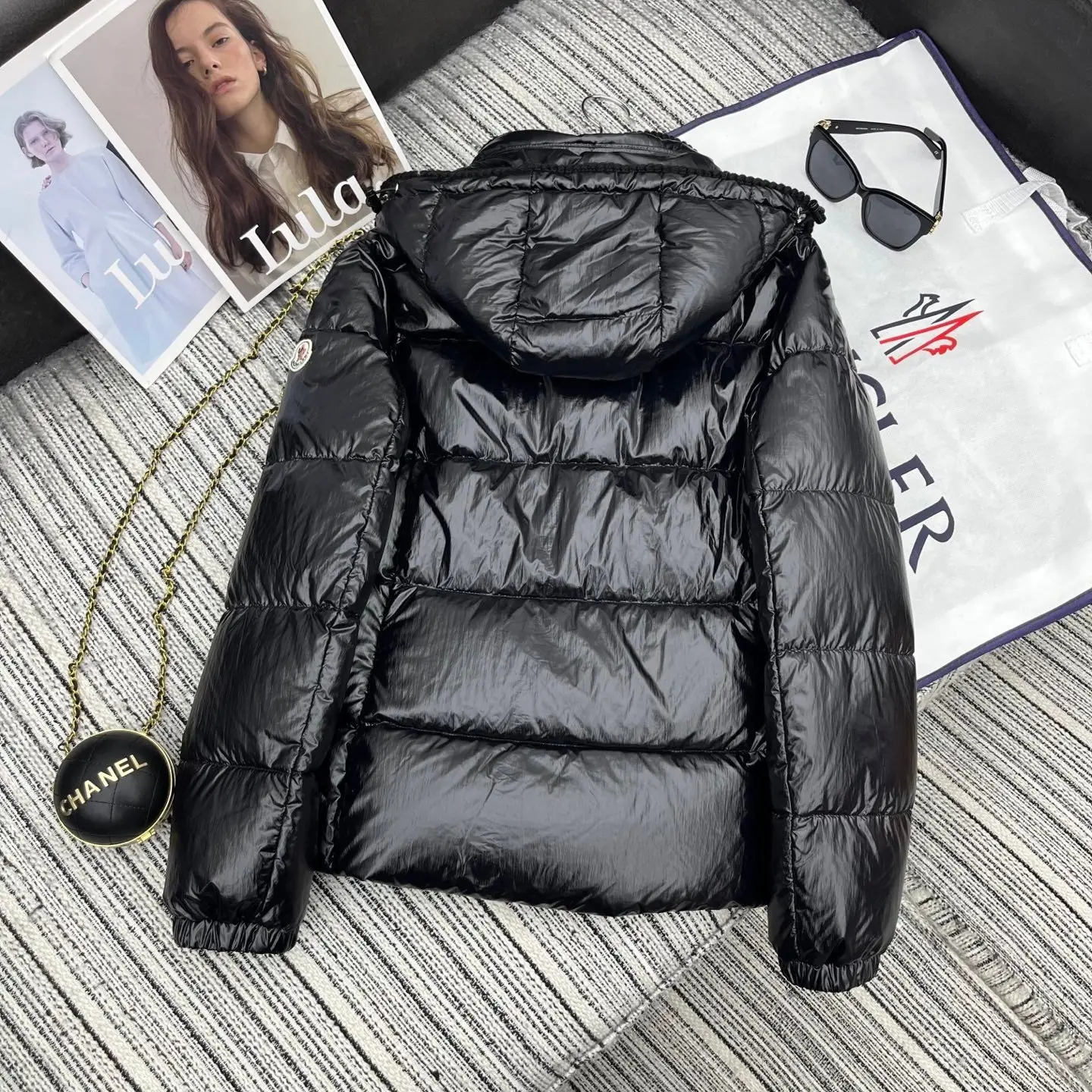 Glarein Hooded Down Puffer Jacket D59020880 — view 8