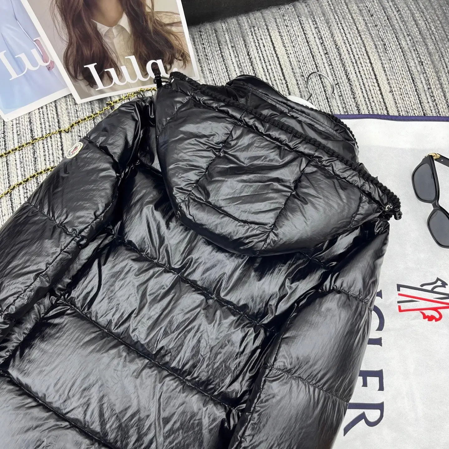 Glarein Hooded Down Puffer Jacket D59020880 — view 9
