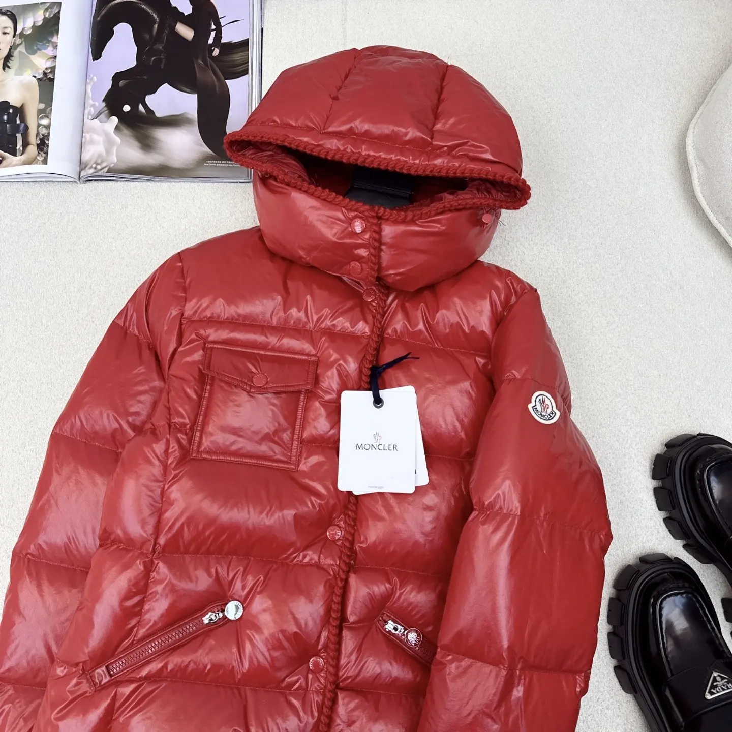 Glarein Hooded Down Puffer Jacket D59020879 — view 2