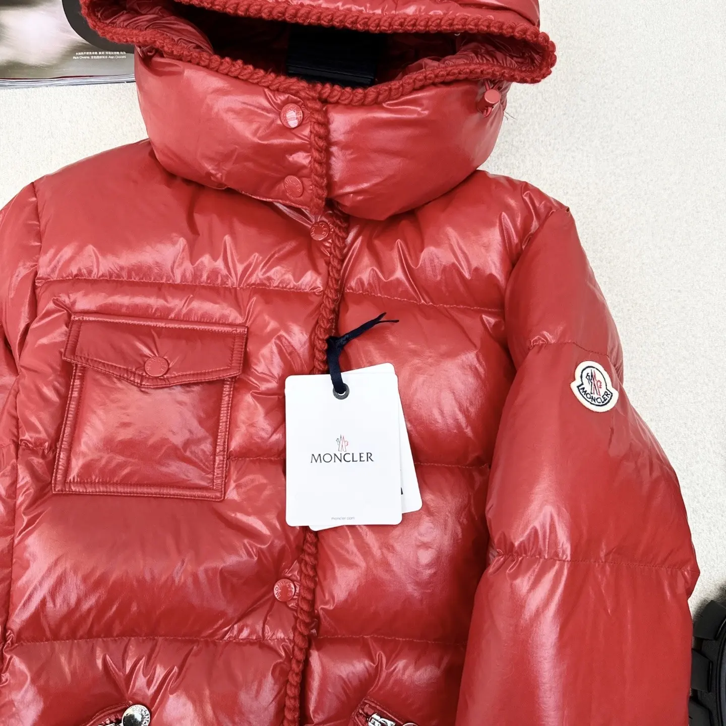 Glarein Hooded Down Puffer Jacket D59020879 — view 3