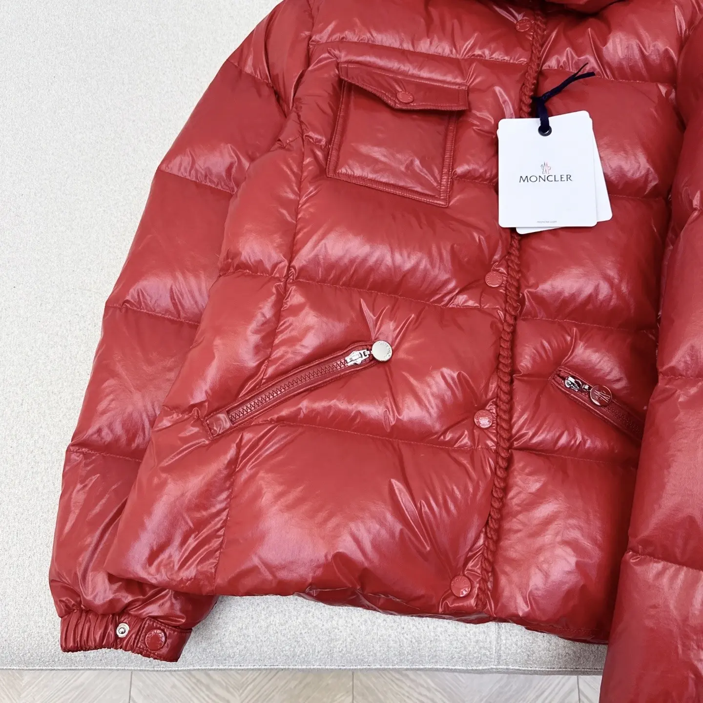 Glarein Hooded Down Puffer Jacket D59020879 — view 4