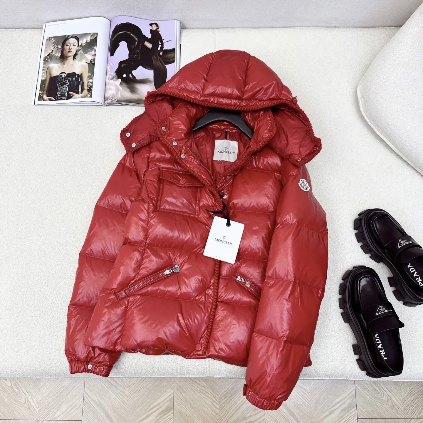 Glarein Hooded Down Puffer Jacket D59020879 — view 5