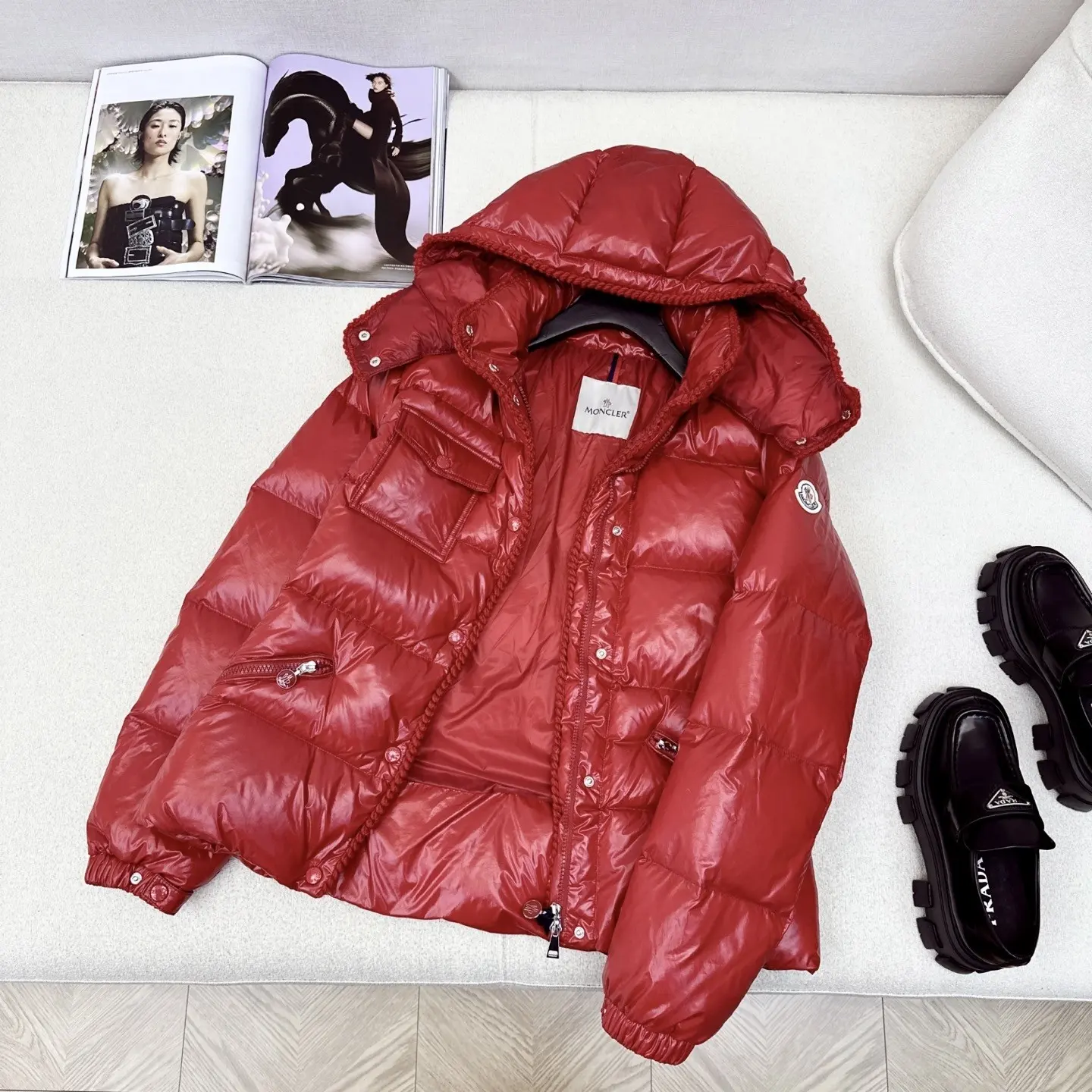 Glarein Hooded Down Puffer Jacket D59020879 — view 7